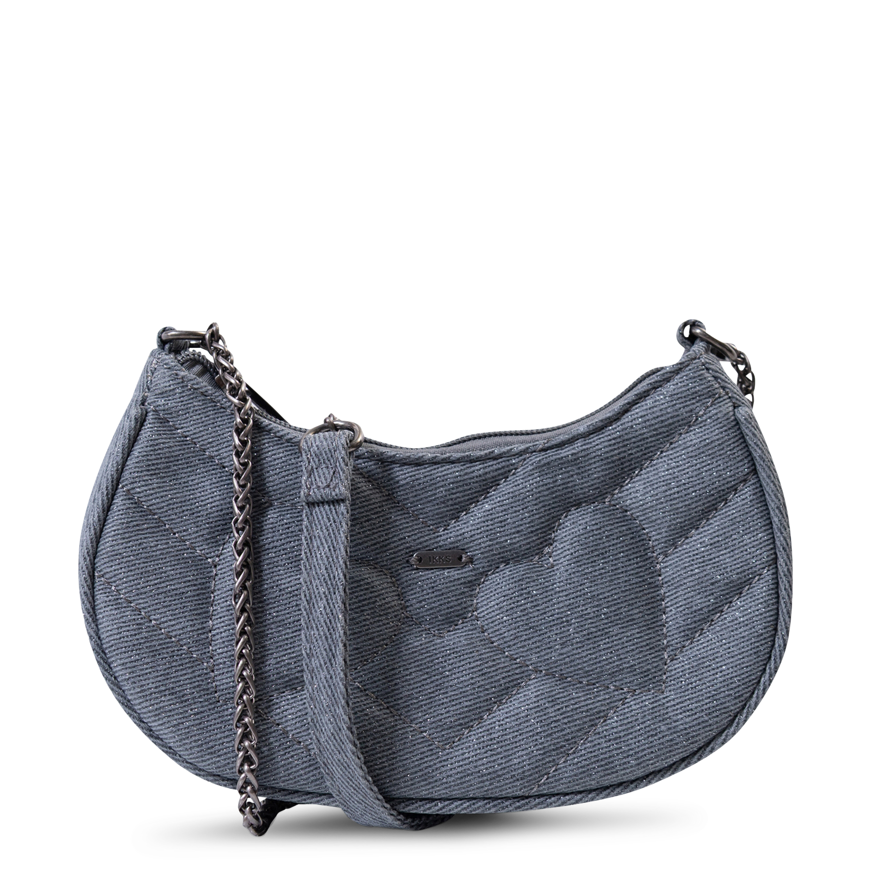 Sac bandoulière en coton IKKS JUNIOR Bleu