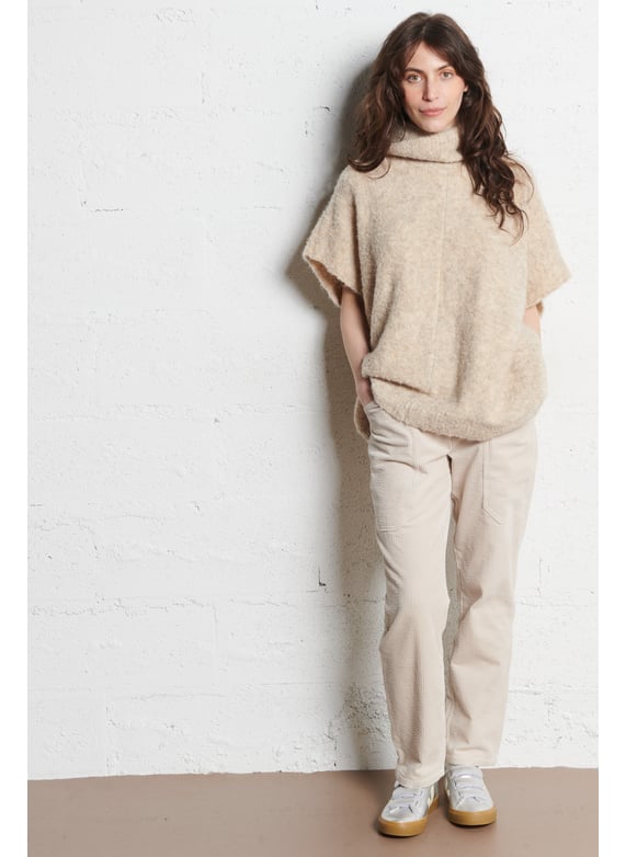 Pantalon droit en coton - Look 4