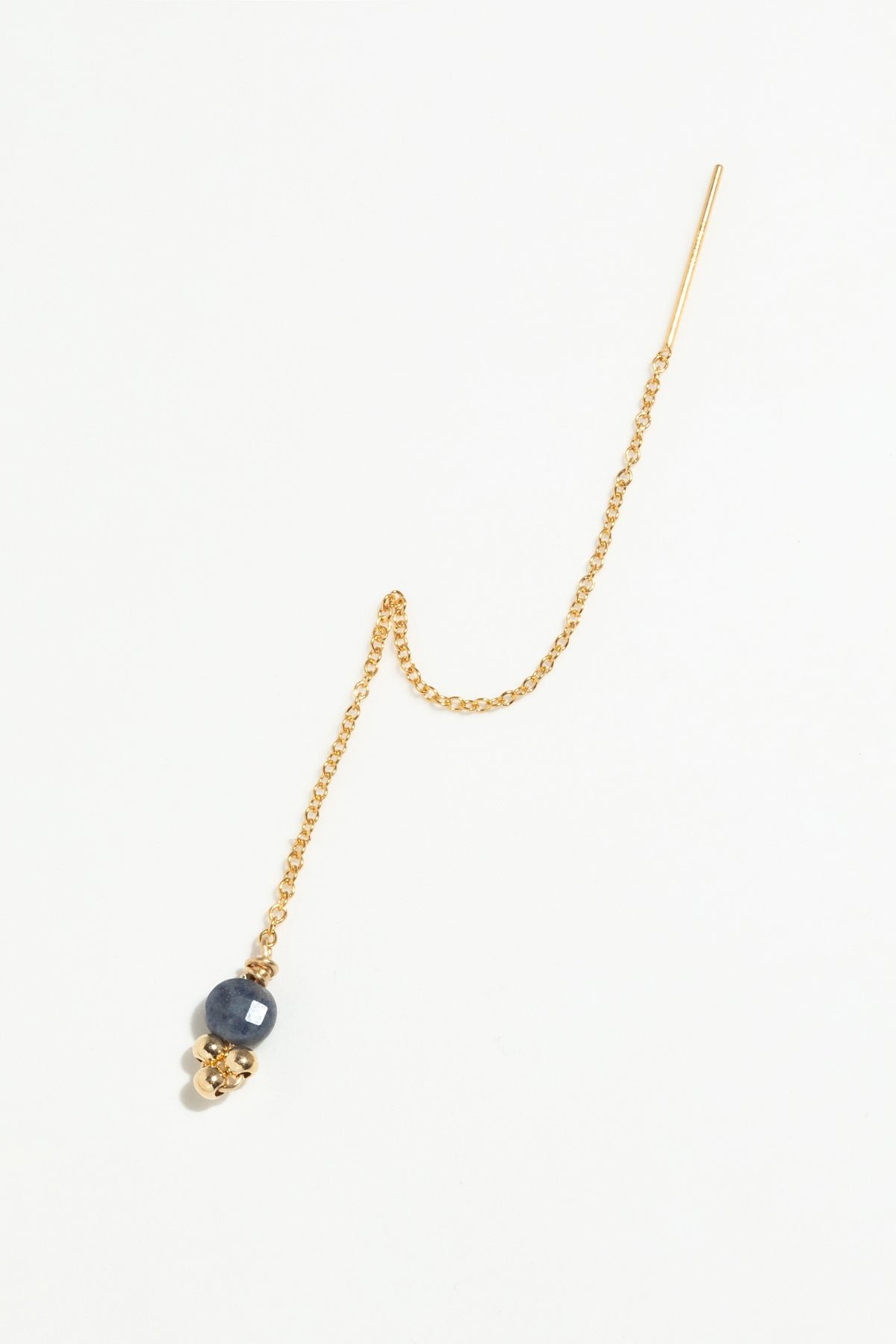 Gaia multi-position ear jewel - sapphire YAY Blue