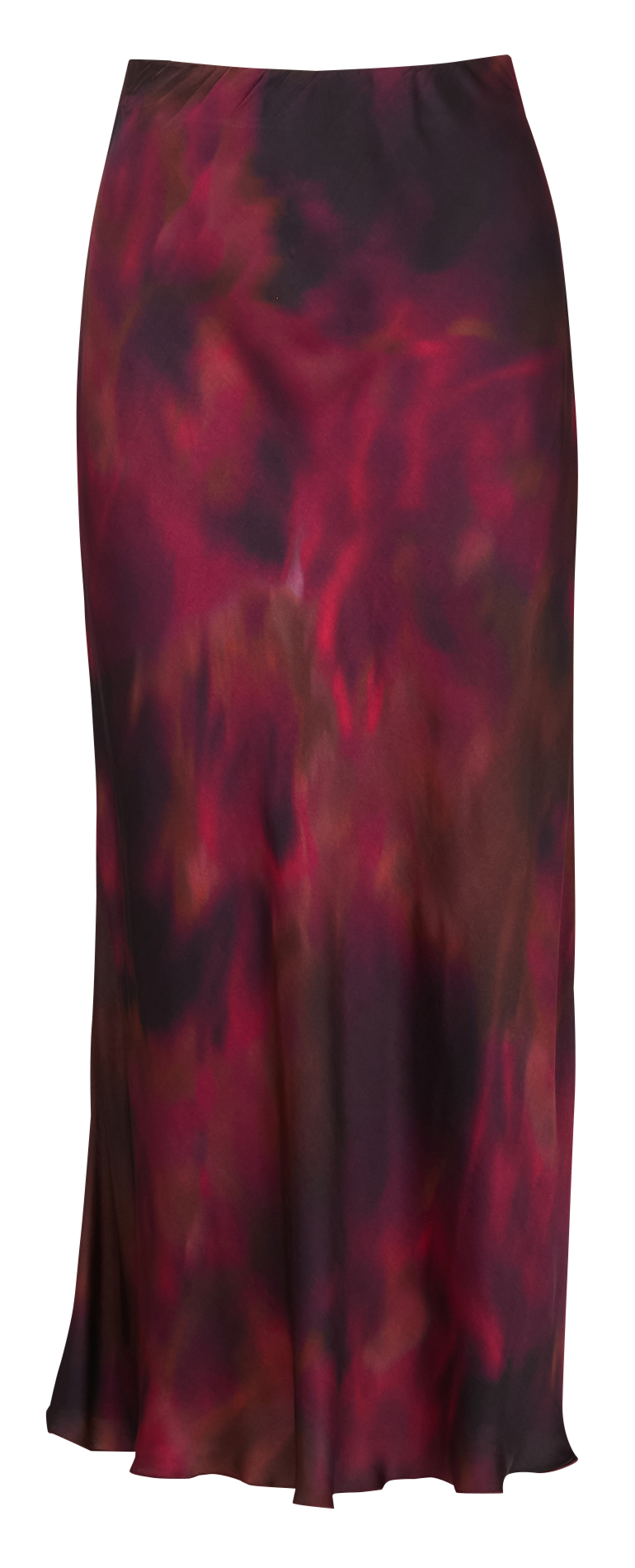 Long printed skirt LA FEE MARABOUTEE Red