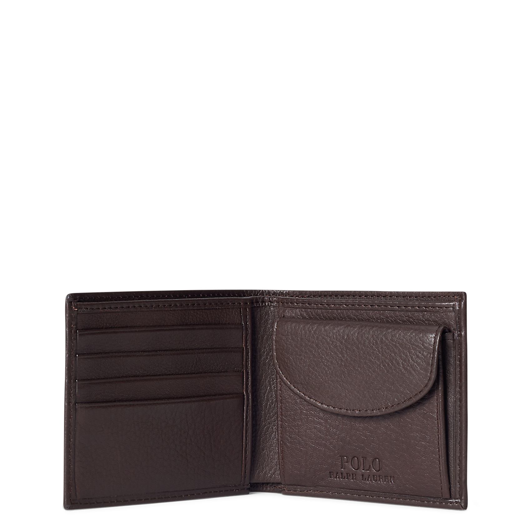 Babylon leather wallet POLO RALPH LAUREN Brown