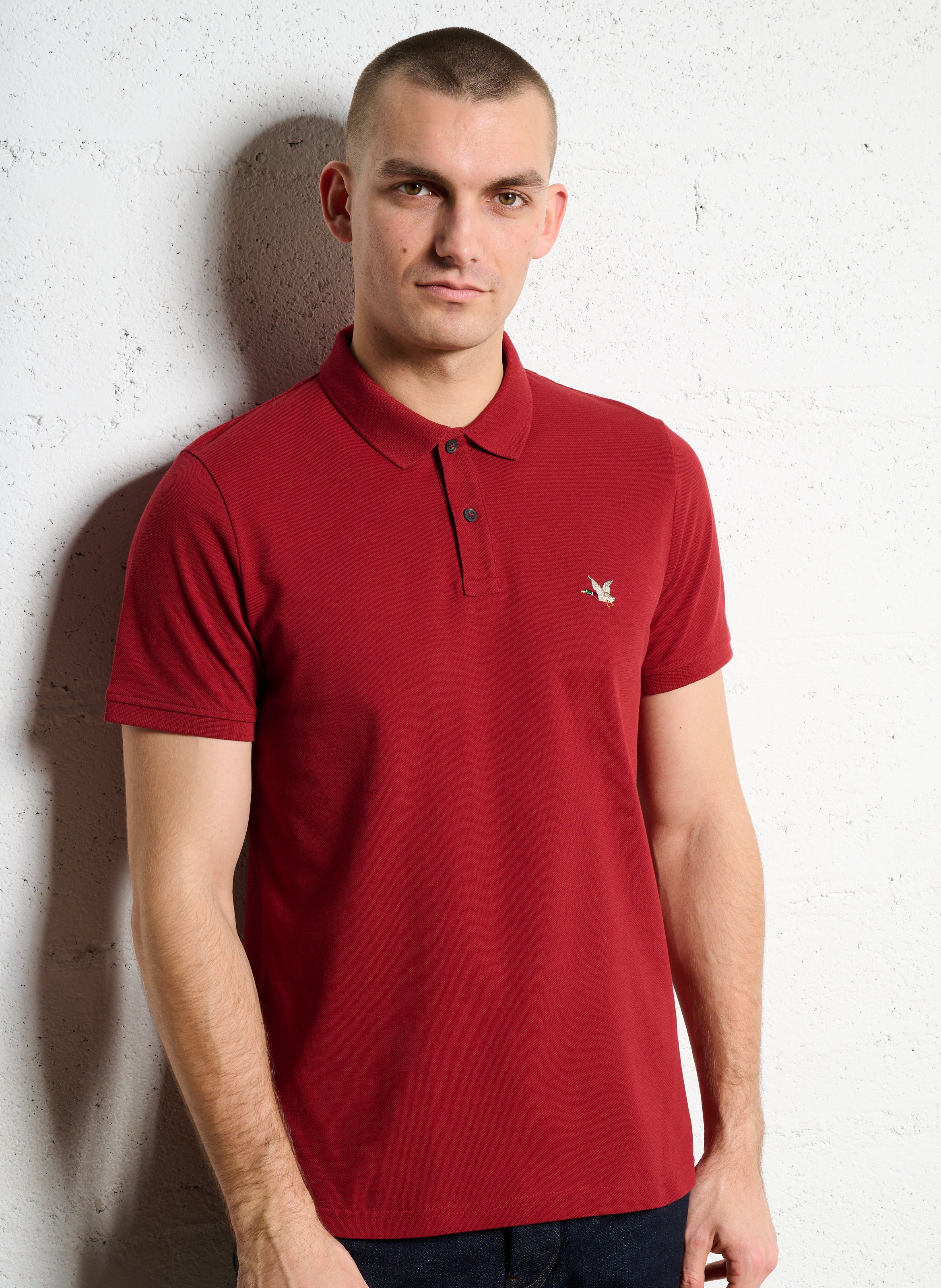 Polo straight-fit en coton CHEVIGNON
