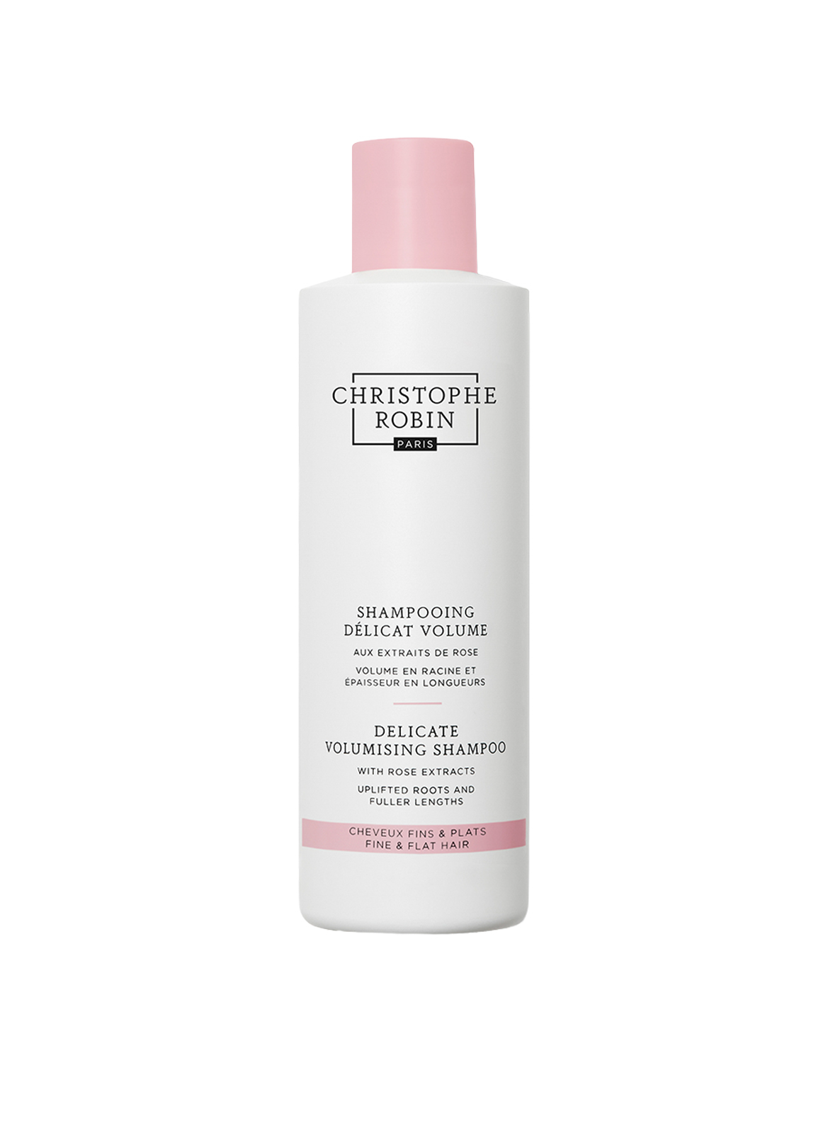 Cleansing Volumising Shampoo - Volumenshampoo mit Rosenextrakten CHRISTOPHE ROBIN No color