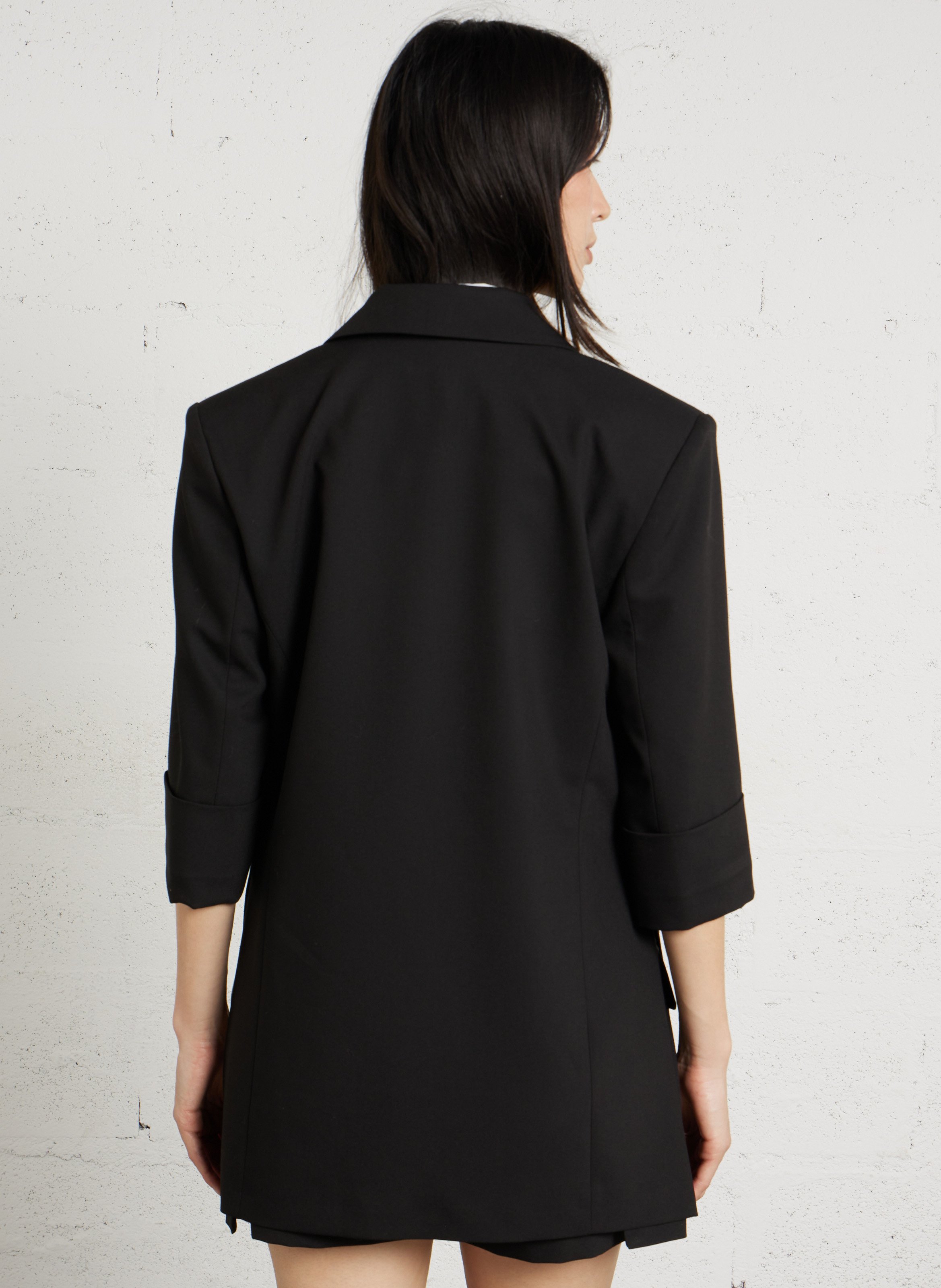 Blazer droit col tailleur  IMPERIAL Noir