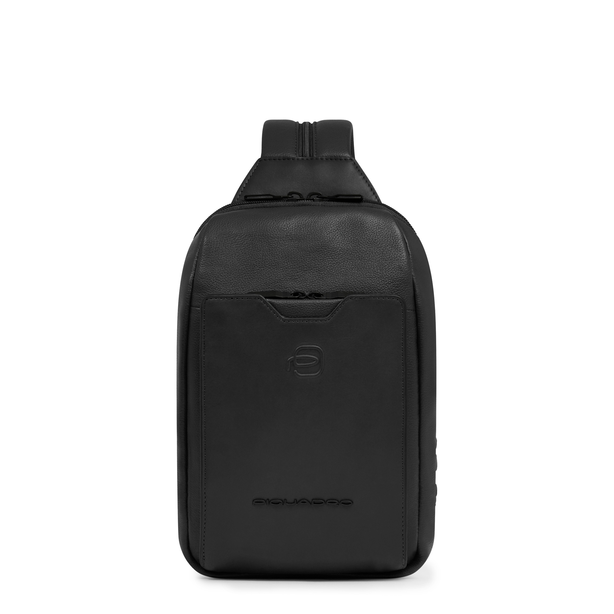 Convertible chest bag into backpack PIQUADRO Black