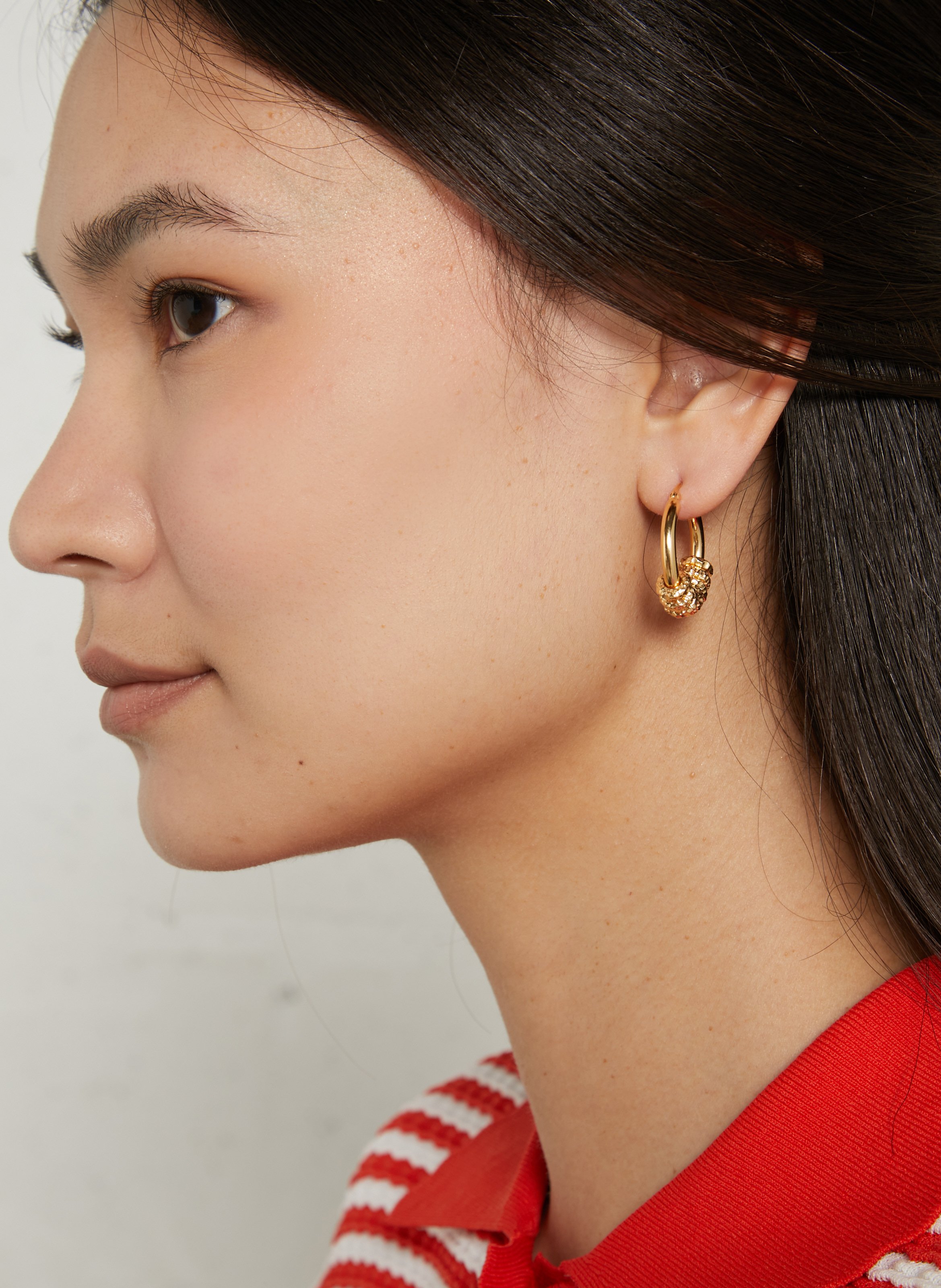 Dekorative Ohrringe FEEKA Golden