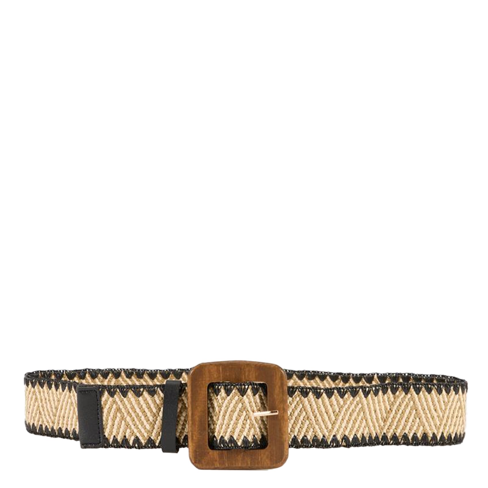 Ceinture large élastiquée  LA FEE MARABOUTEE Blanc