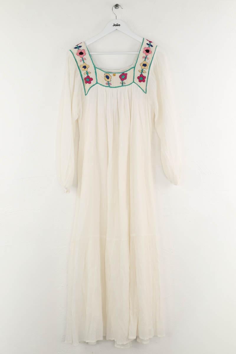 Robe ANTIK BATIK - Seconde Main Blanc