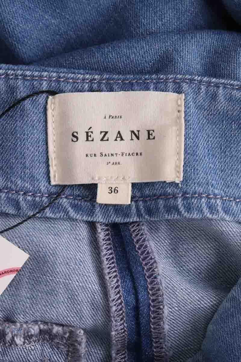 Pantalon large SEZANE - Seconde main Bleu