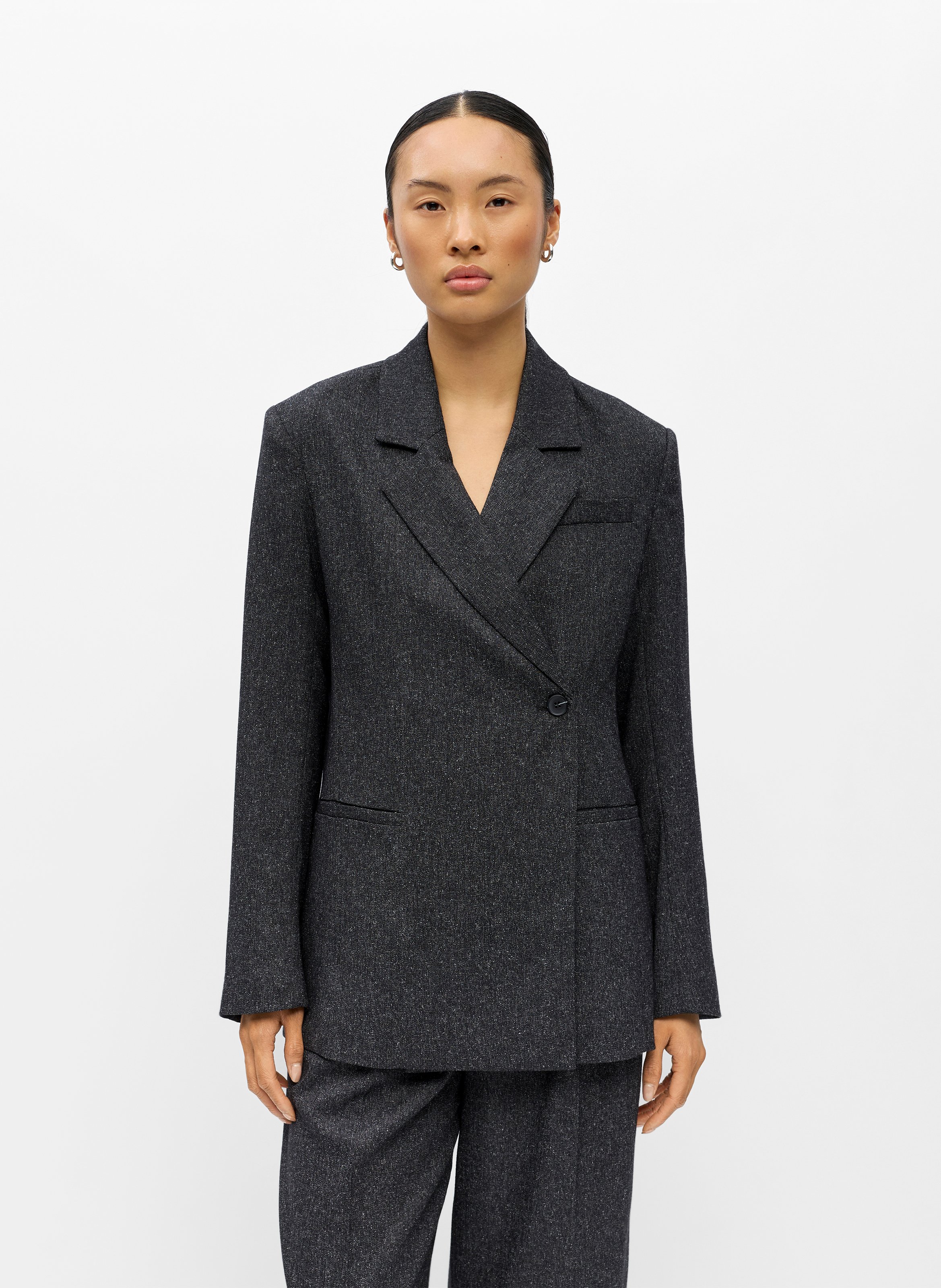 Veste de tailleur ajustée  OBJECT Noir