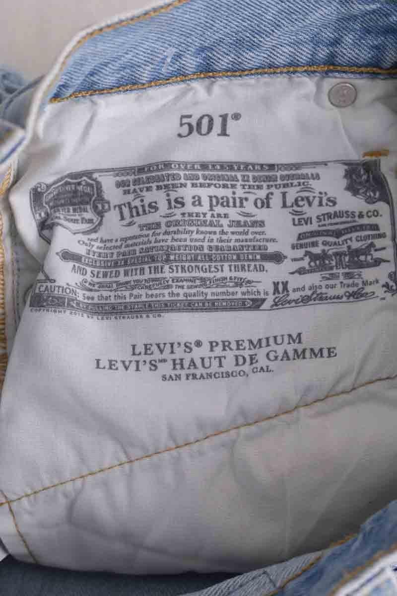 Mini shorts LEVI'S - Seconde main Blue