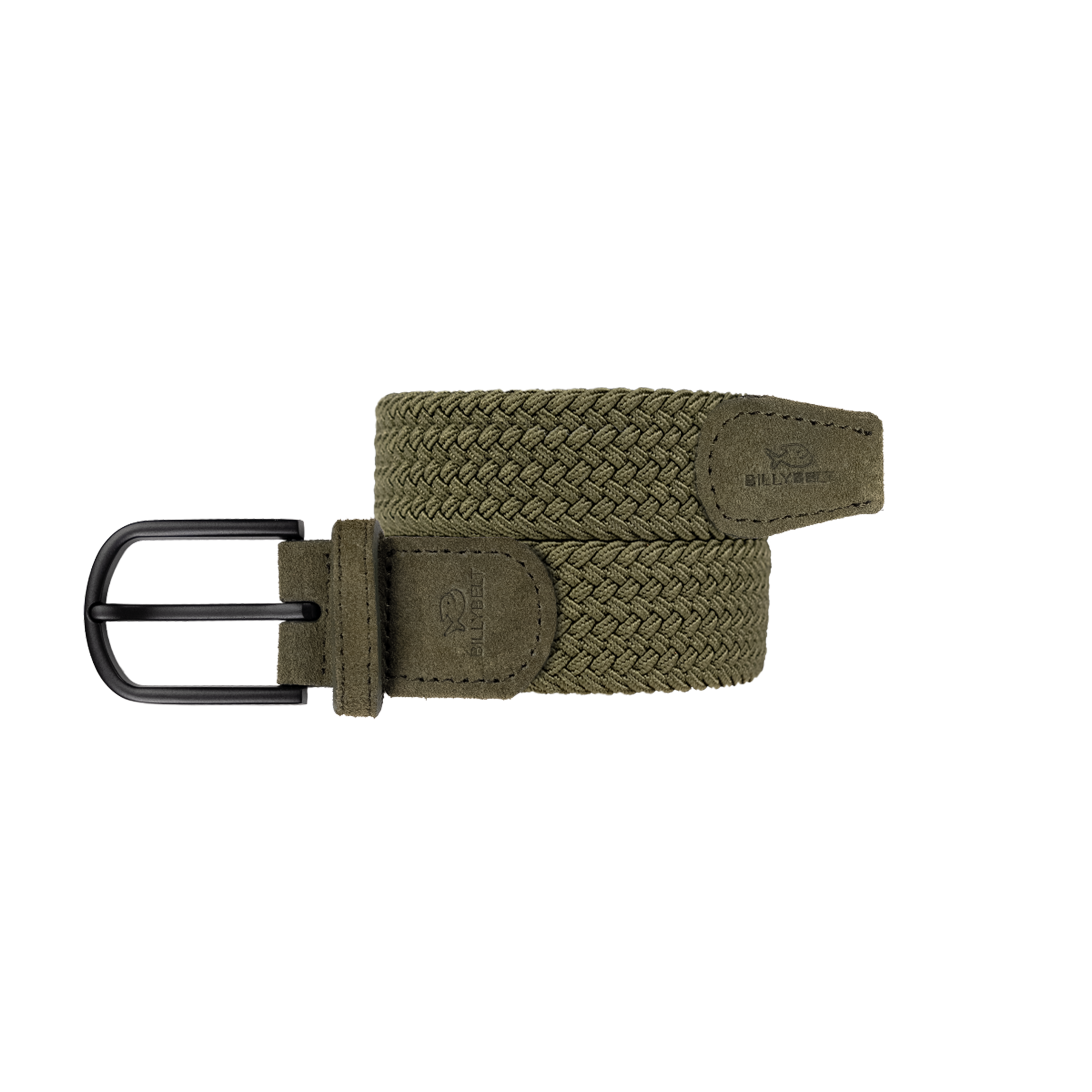 Braided plain suede belt BILLYBELT