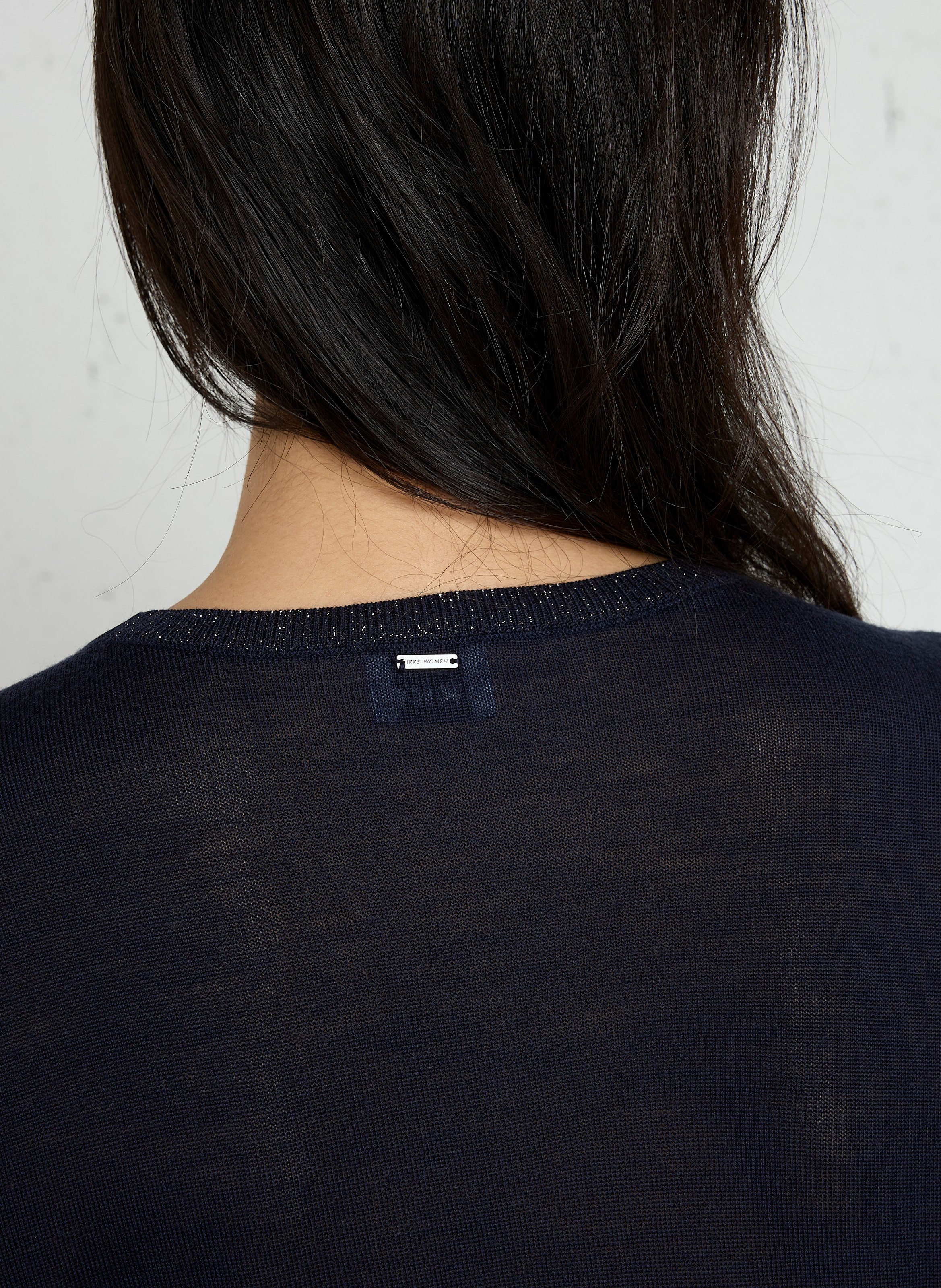 Feiner Wollpullover IKKS Blau