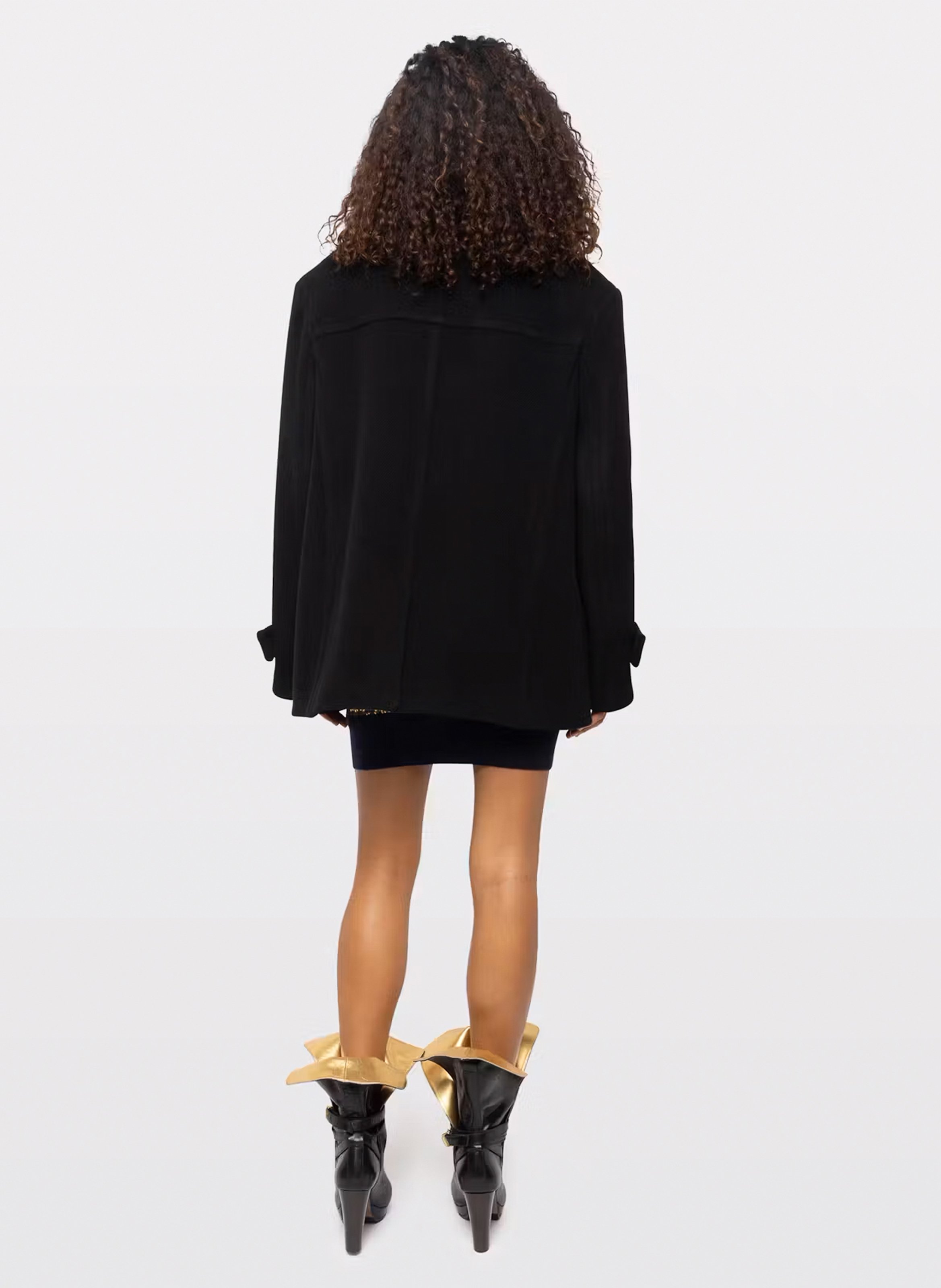 Rechte jas met knoopsluiting ZADIG&VOLTAIRE Zwart