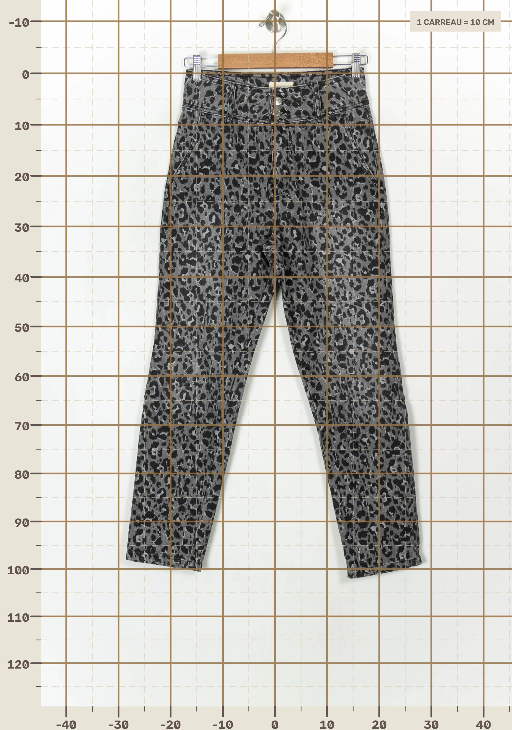 Pantalon SEZANE - Seconde main Gris
