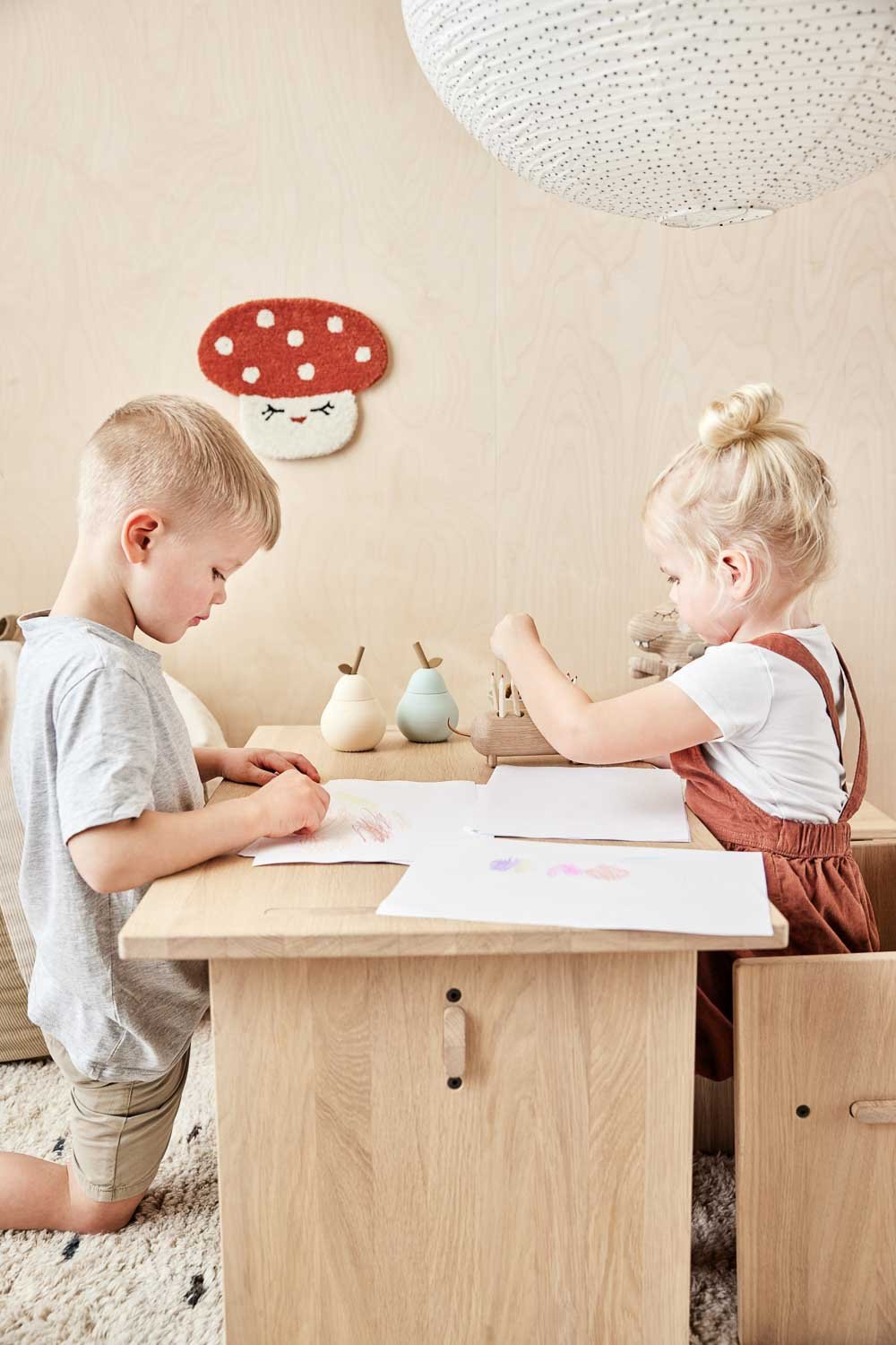 Wool wall tapestry OYOY LIVING DESIGN Red