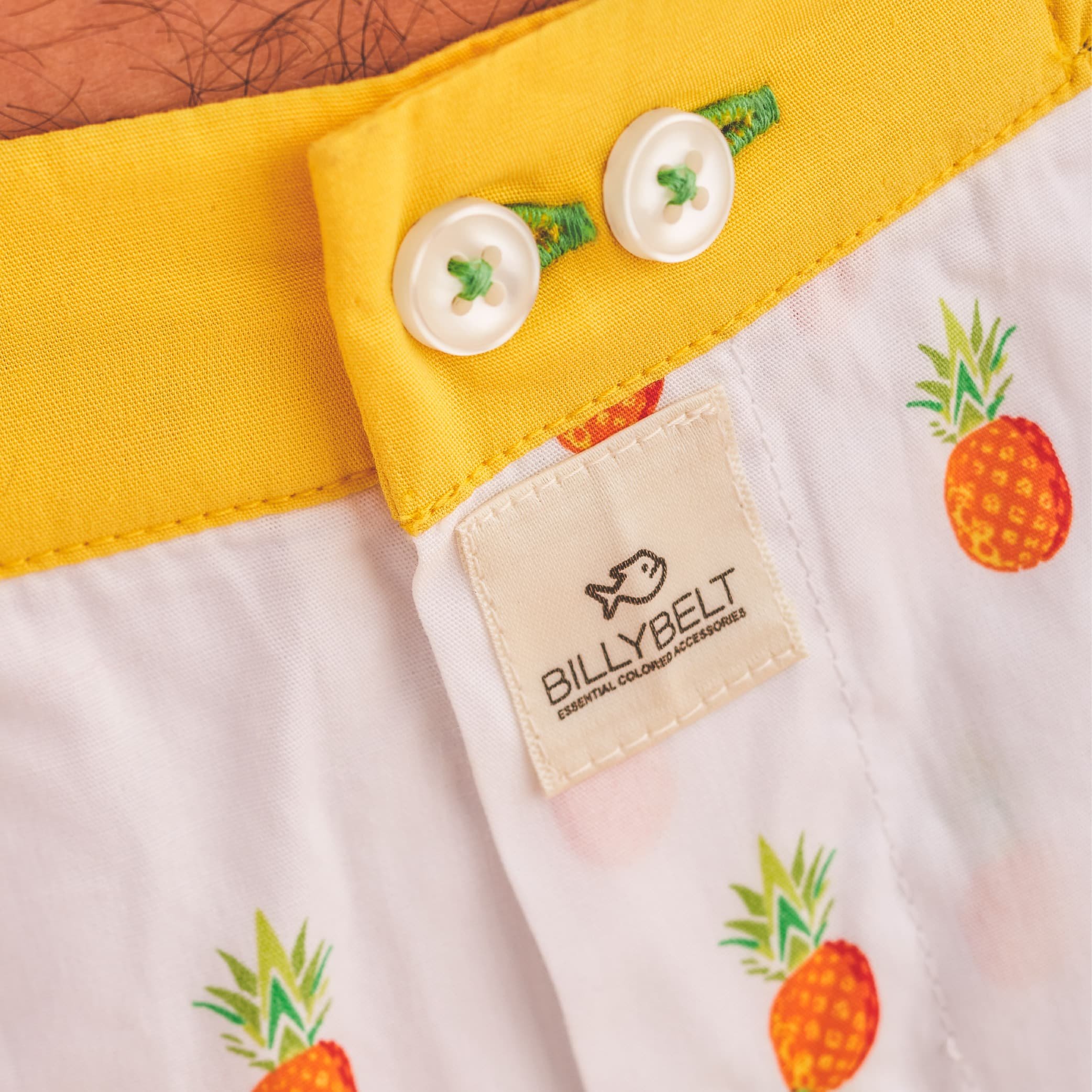 Organic cotton boxer shorts BILLYBELT White
