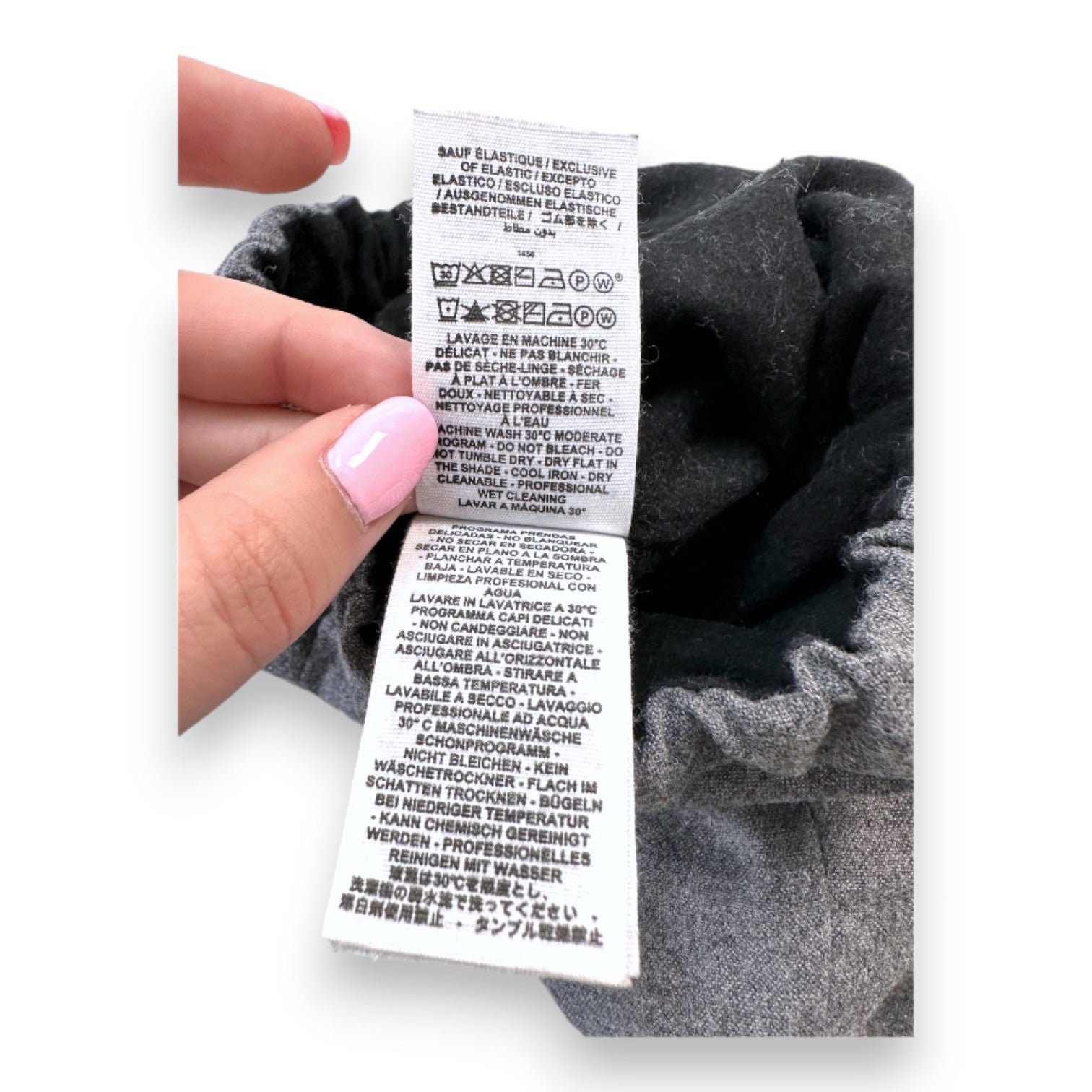 Grey baby pants - 24 months BONPOINT - Seconde Main Grey