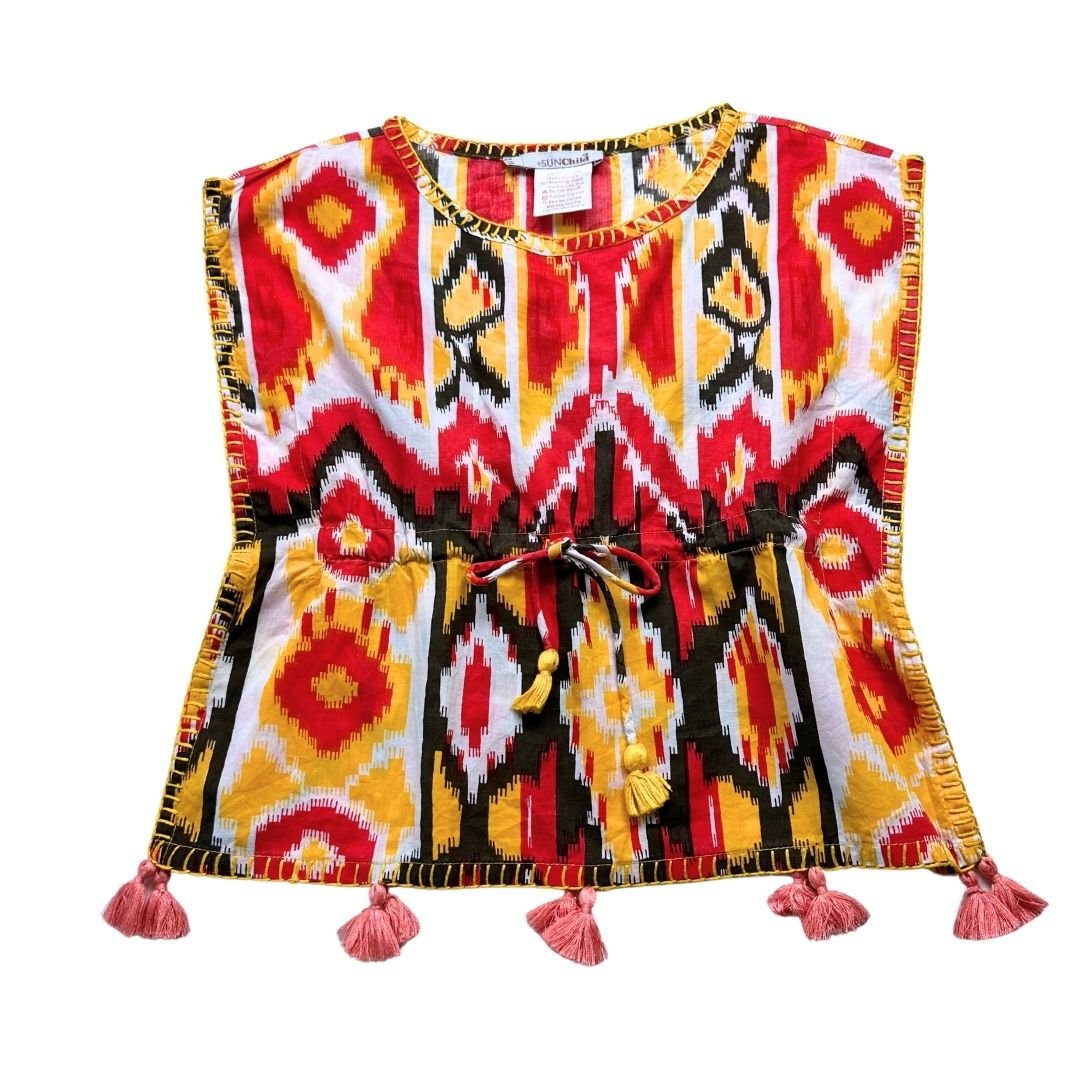 Red Children's Blouse - 6 years SUNCHILD - Seconde Main Red