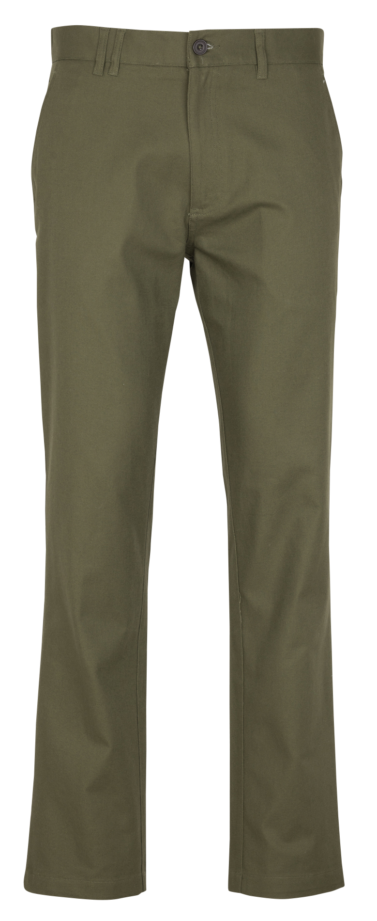 Slim-fit cotton cargo pants FARAH Green