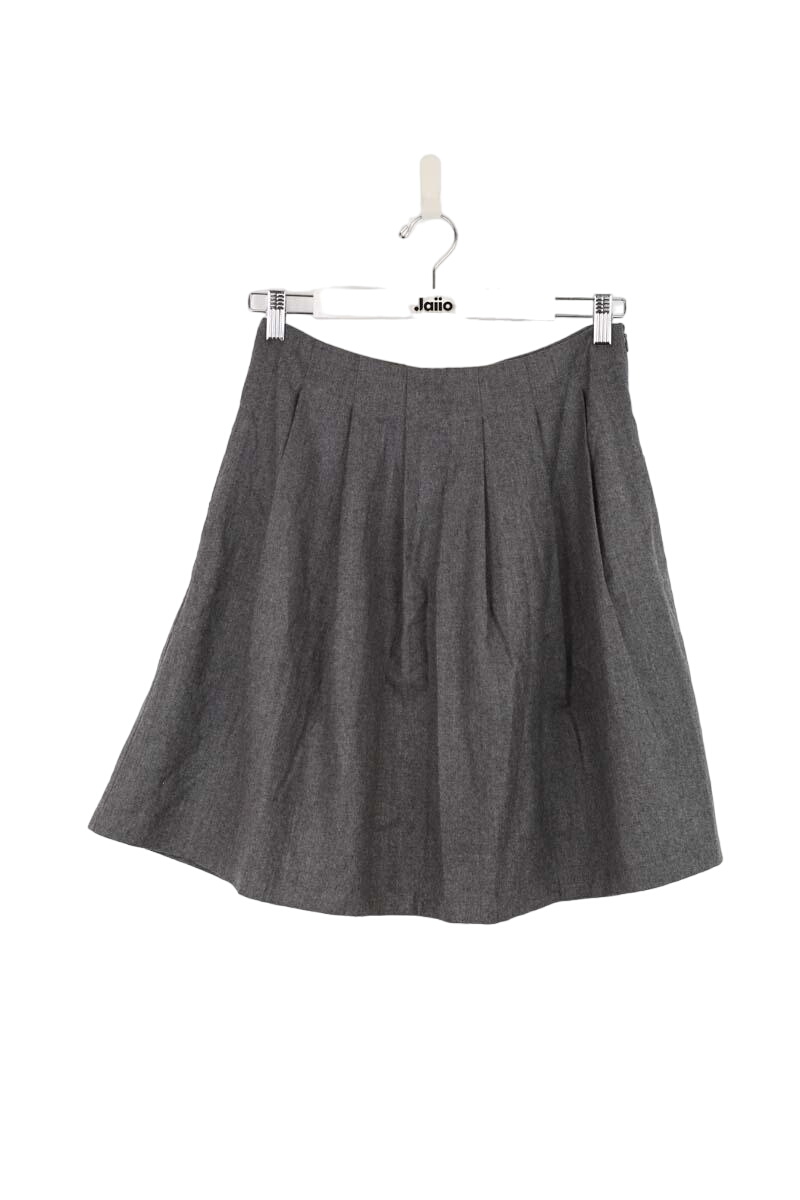 Wool skirt MAISON KITSUNÉ - Seconde main Grey