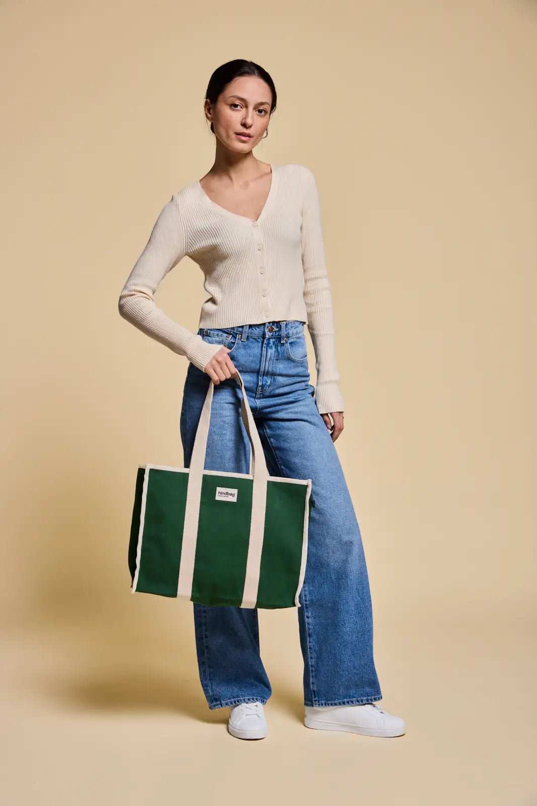 Oscar tote bag HINDBAG Green