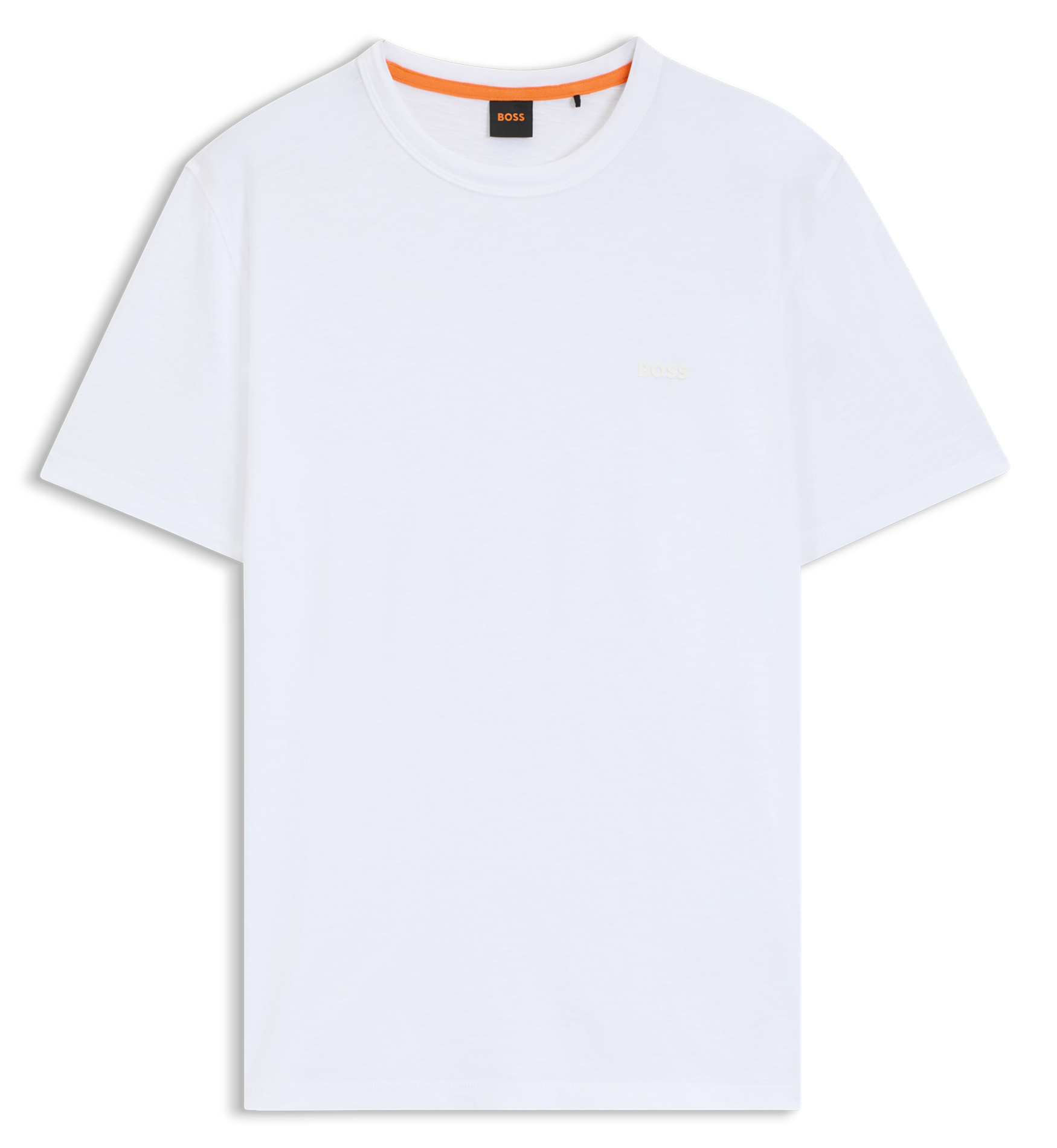 Camiliday round-neck sleeveless cotton top BOSS White