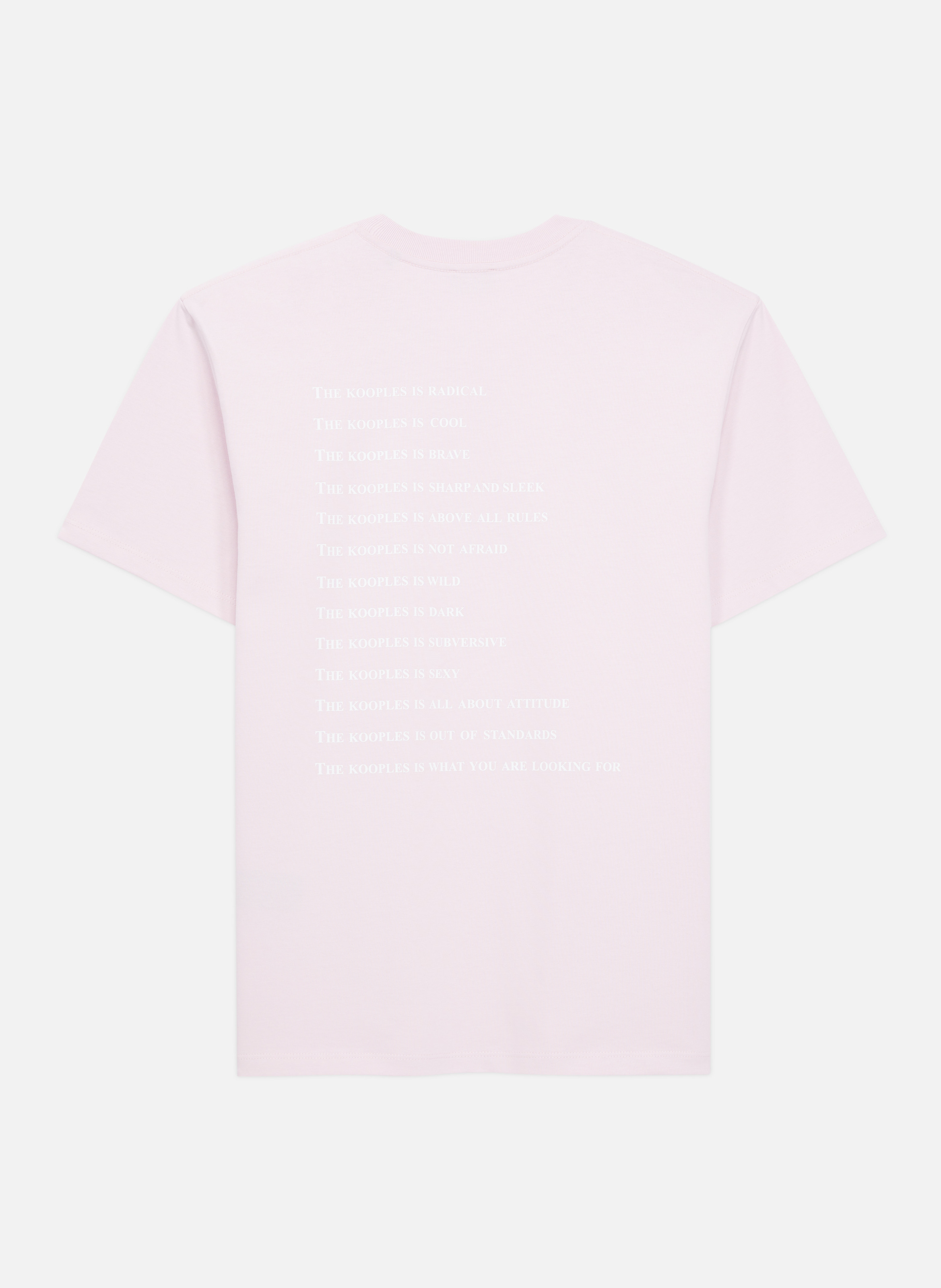 T-shirt THE KOOPLES Pink