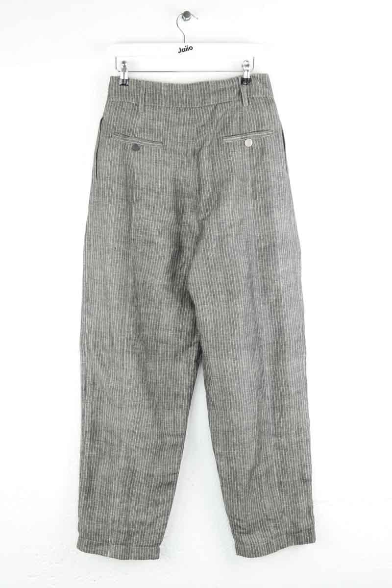 Wide cotton trousers  LAURENCE BRAS - Seconde Main Grey