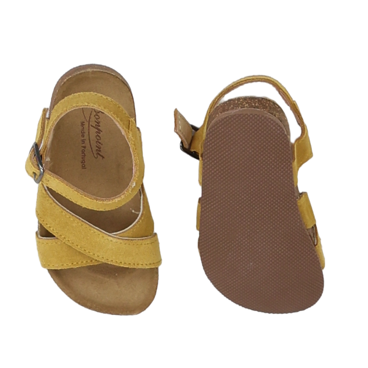 Brown Baby Sandals - Size 22 BONPOINT - Seconde Main Brown