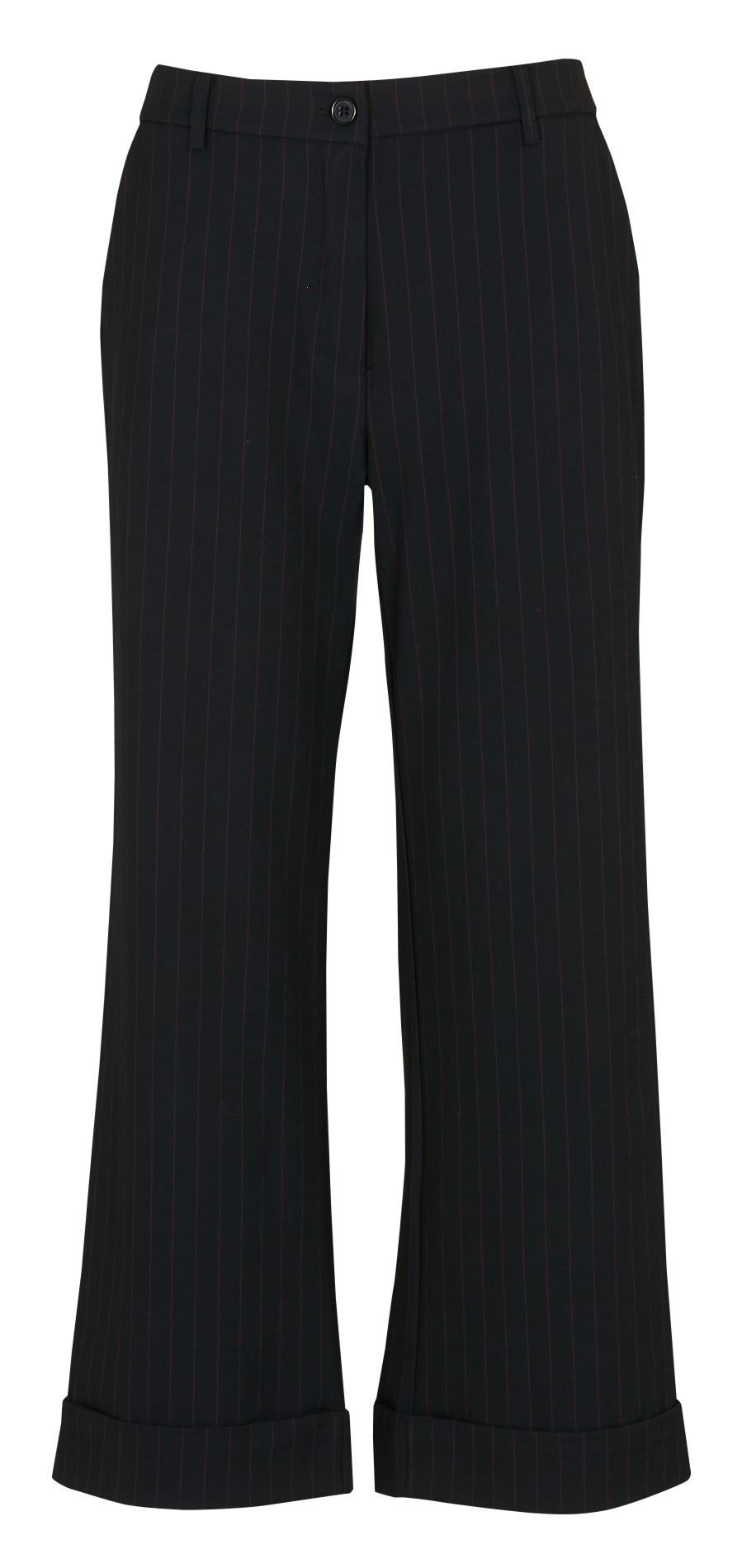 High-waisted striped wide-leg pants LA FEE MARABOUTEE Blue