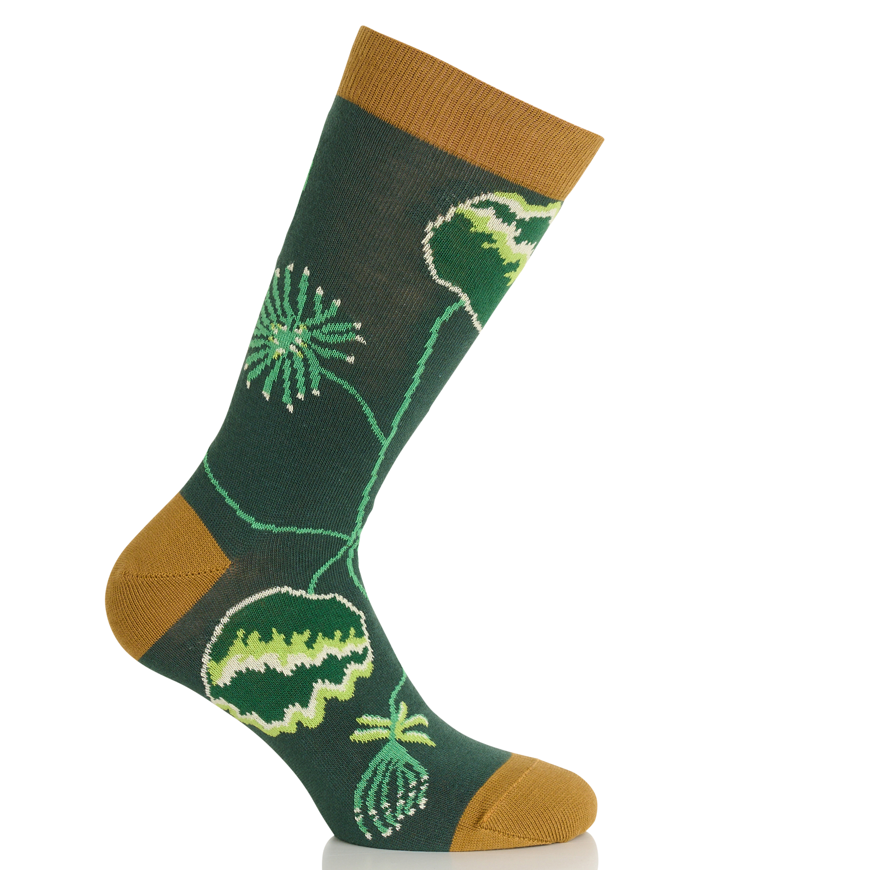 Chaussettes en coton mélangé COTELAC Vert