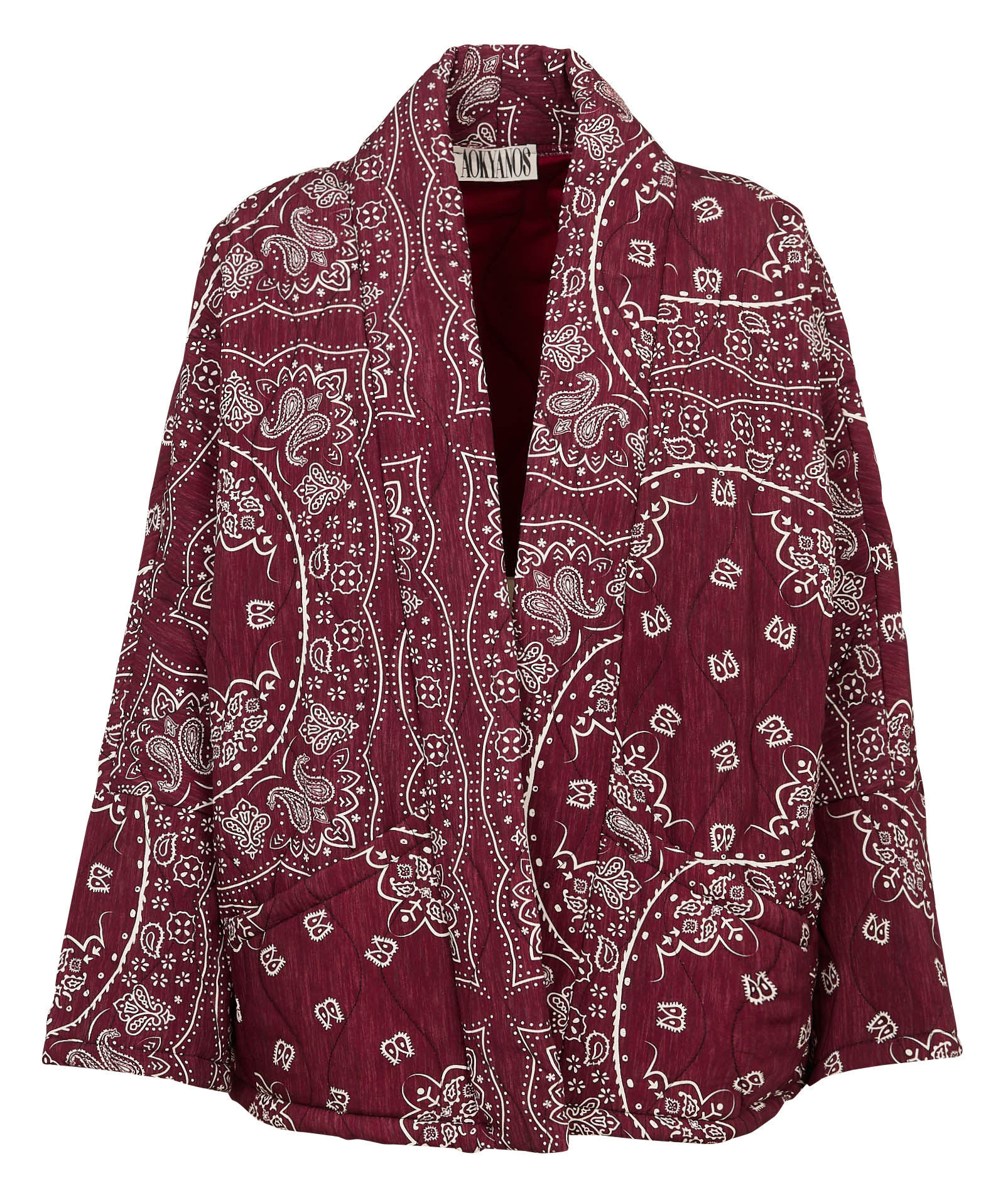 Schalkragenjacke AOKYANOS Rot