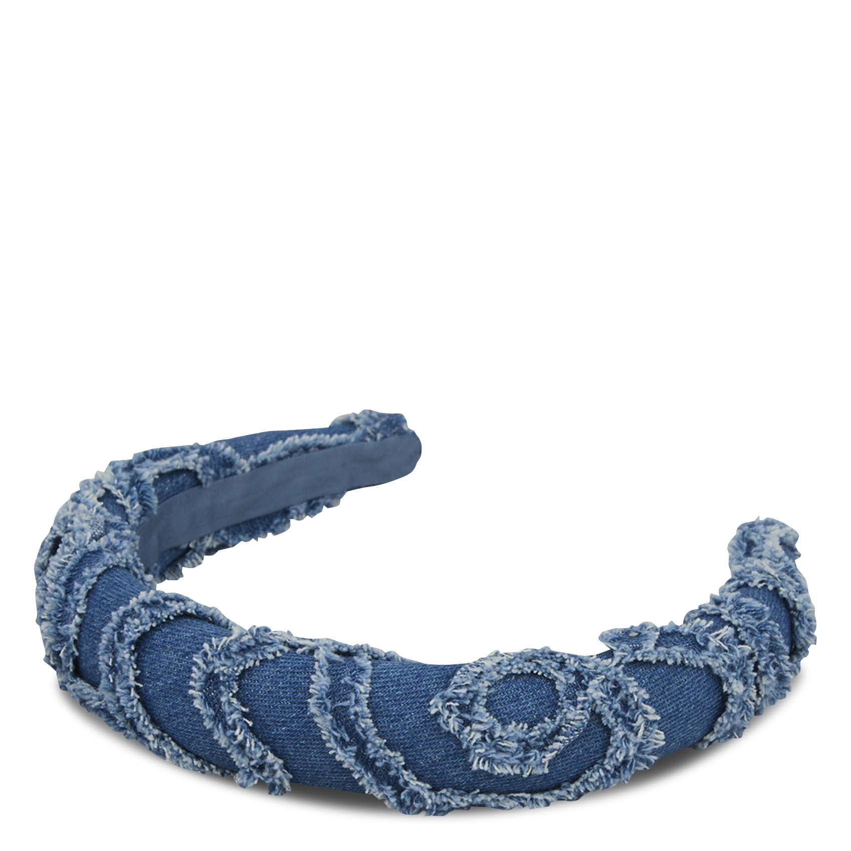 Serre-tête en denim BECKSONDERGAARD Bleu