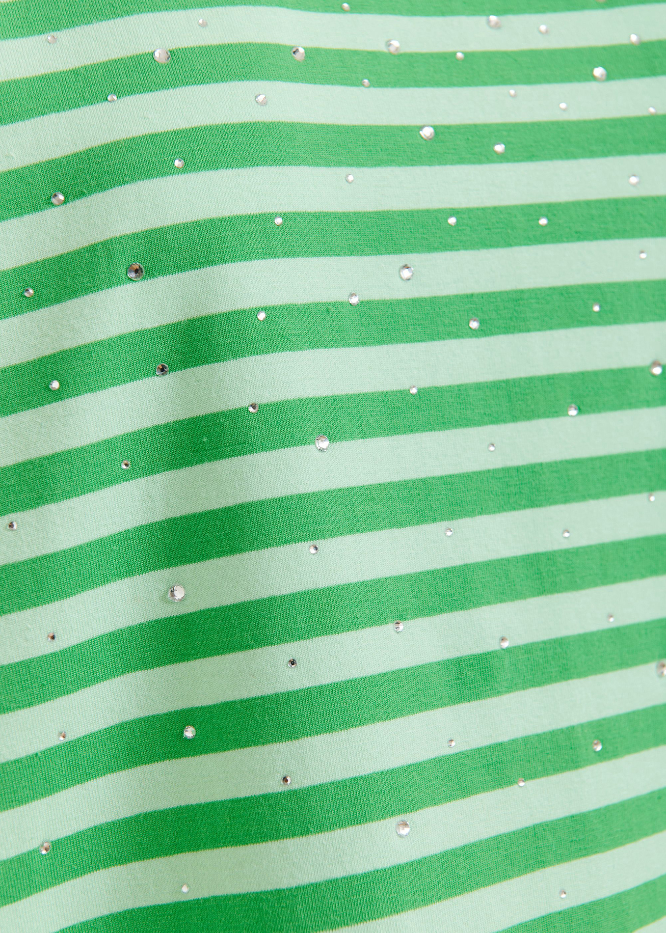 Tee-shirt oversize rayé à strass ESSENTIEL ANTWERP Bleu