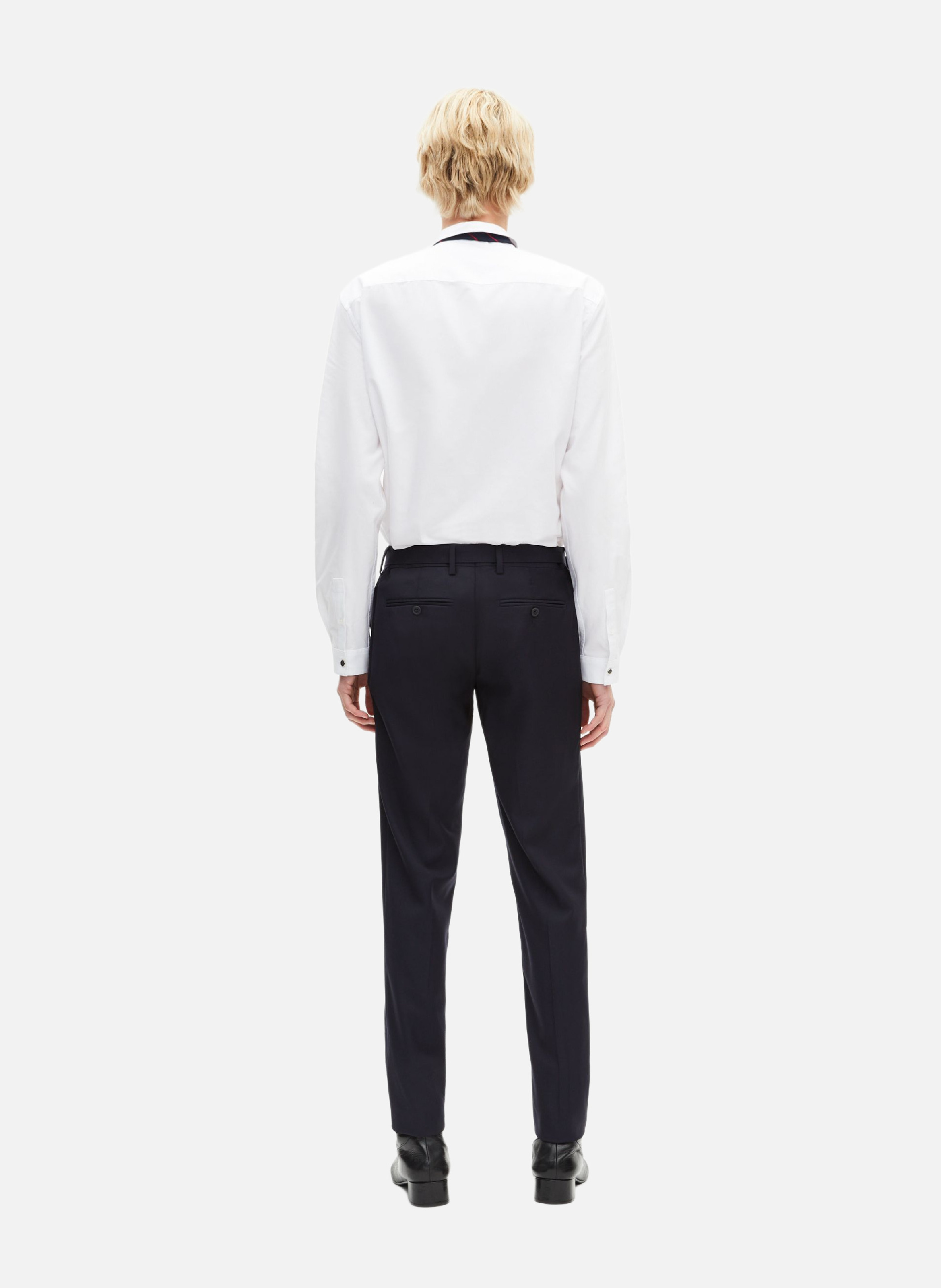 Tailored wool suit trousers THE KOOPLES Blue