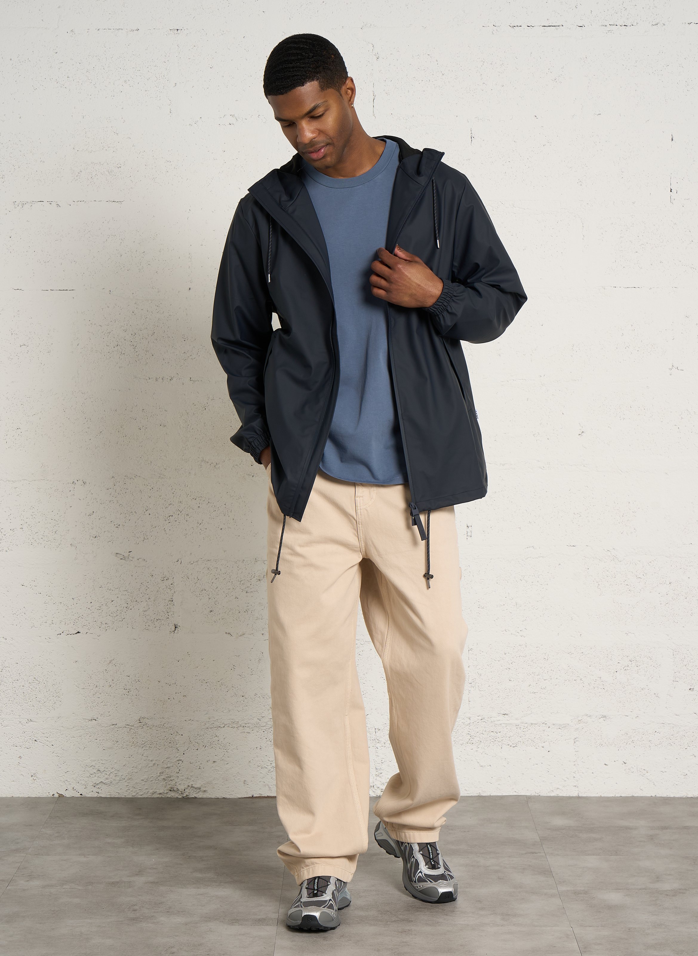 Windjack RAINS Blauw