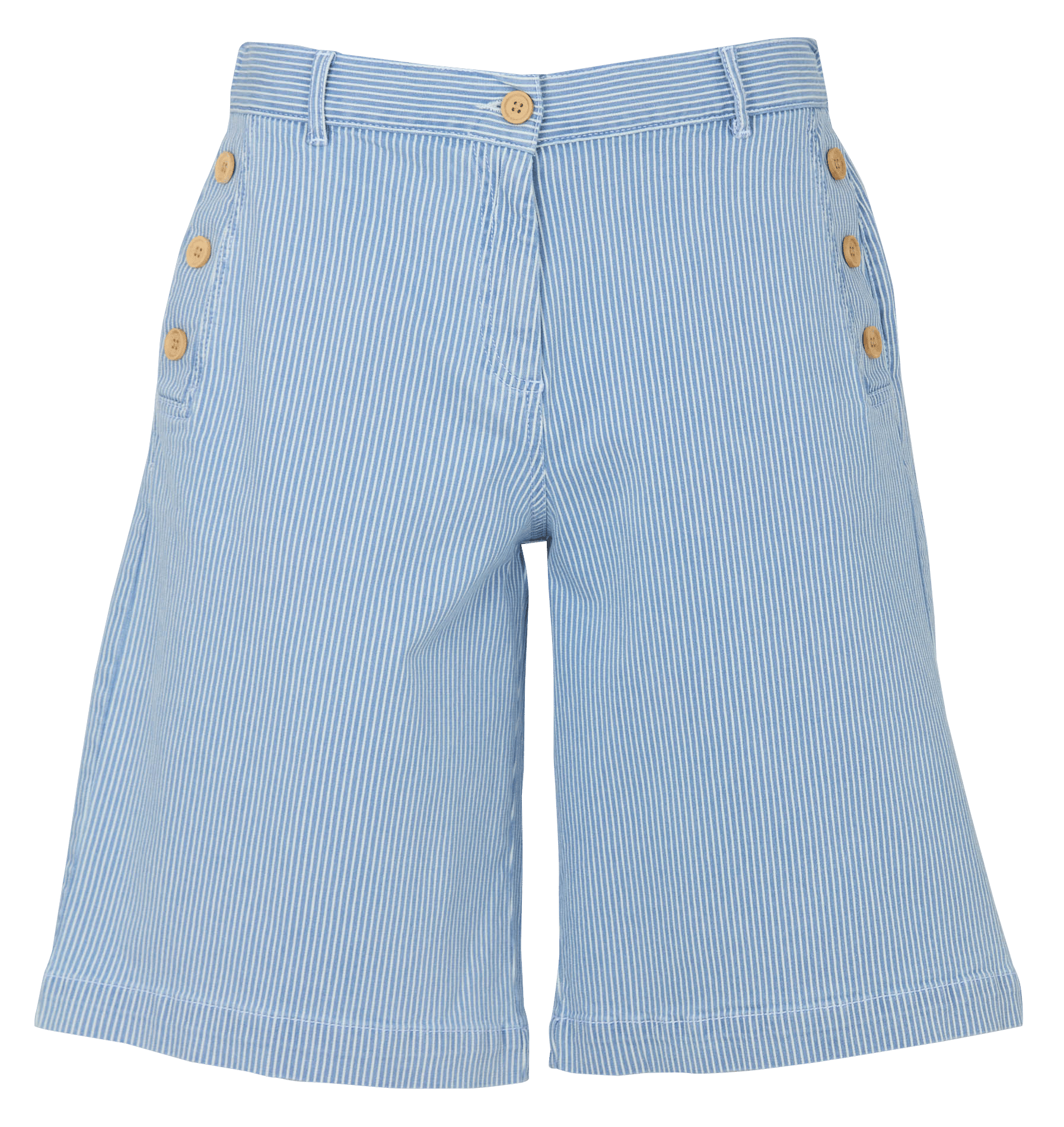 Gerade geschnittene Bermudashorts aus Baumwoll-Mix ARMOR LUX Blau