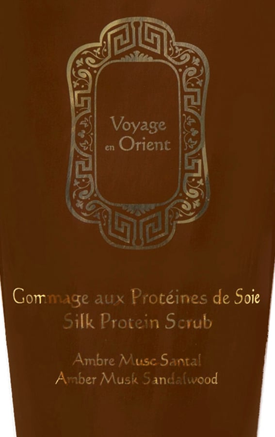 Scrub - Zijdeproteïnen, amber, muskus en sandelhoutolie LA SULTANE DE SABA No color
