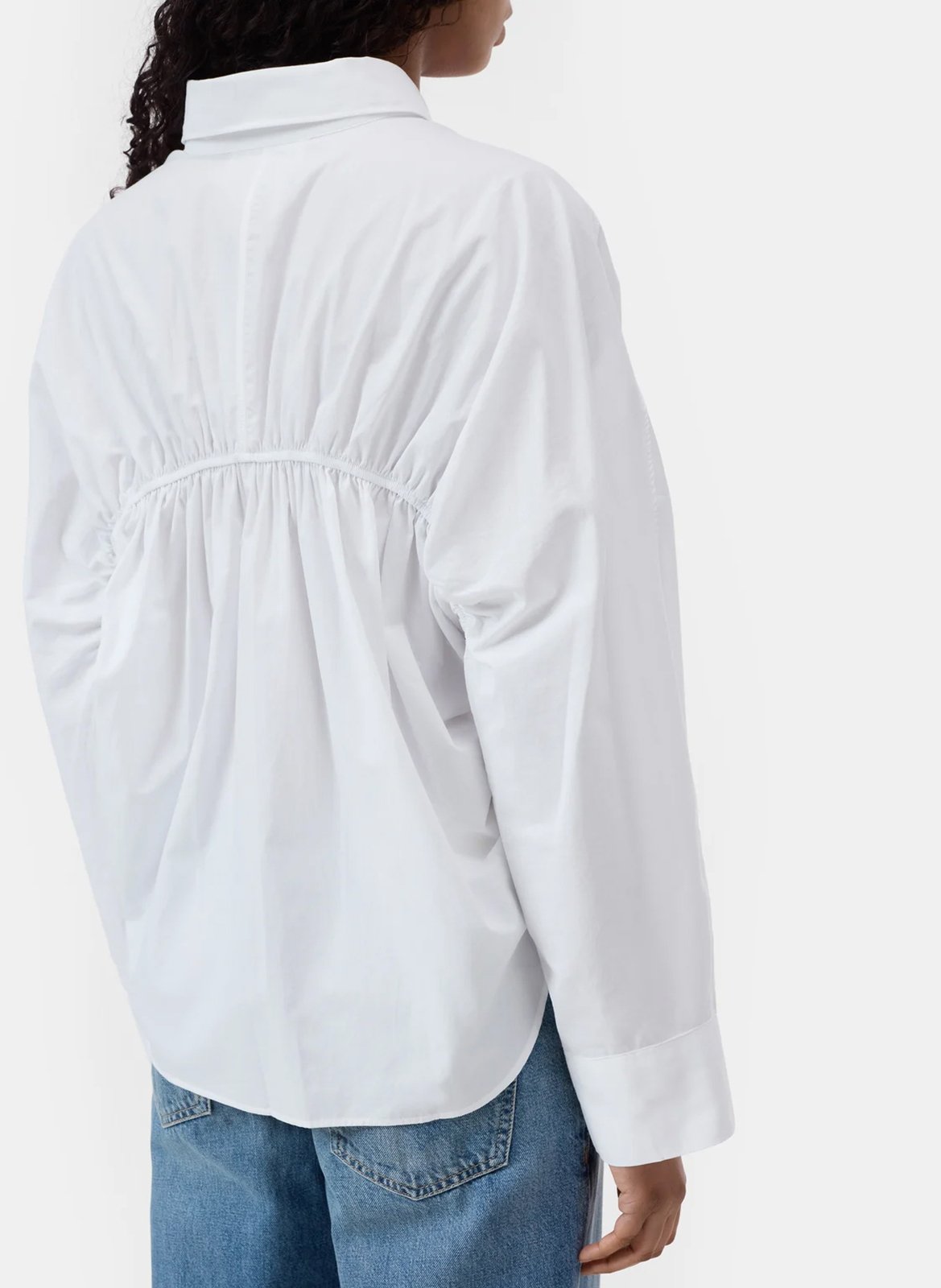 Chemise col classique en coton bio CLOSED Blanc