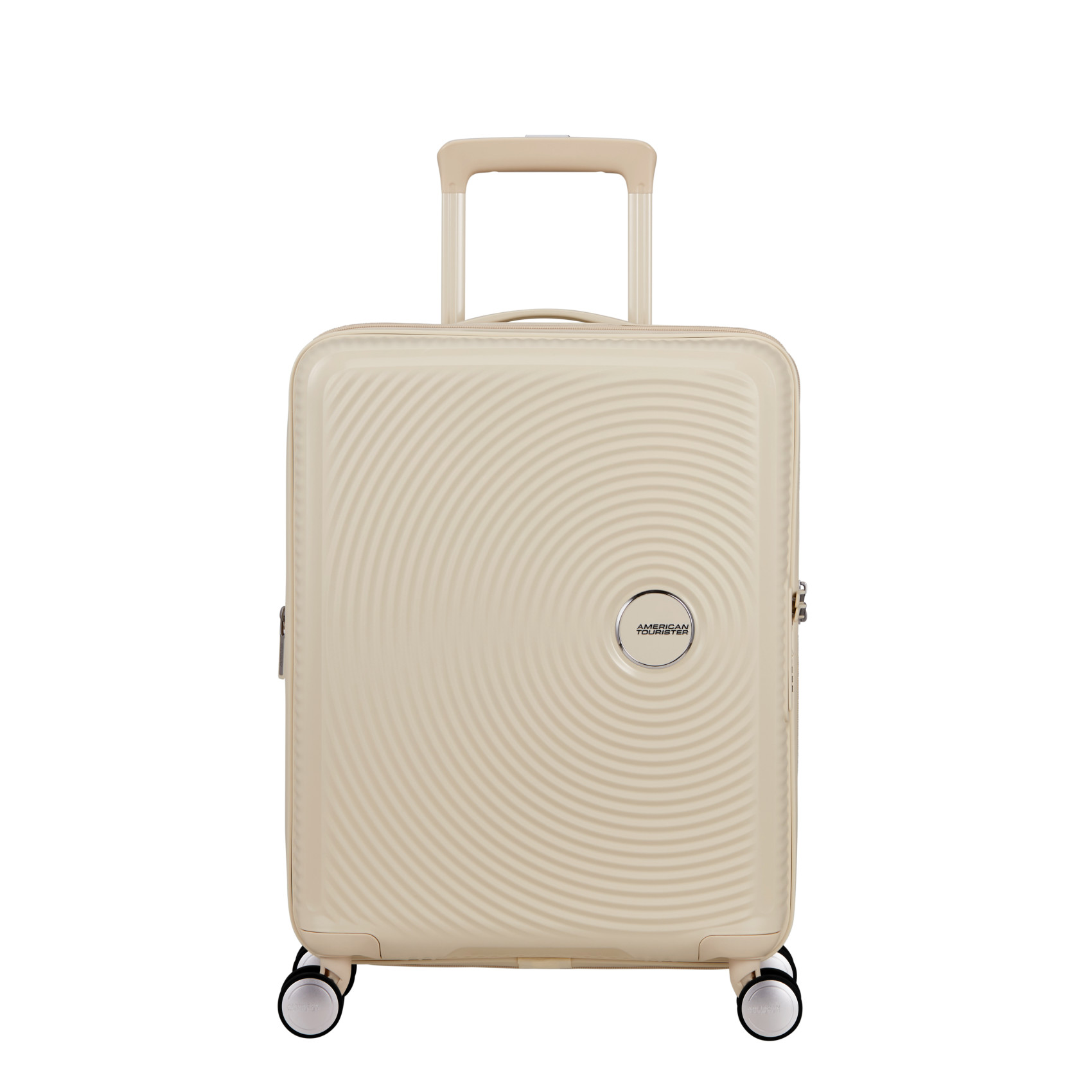 Soundbox suitcase 4 wheels size s AMERICAN TOURISTER Beige