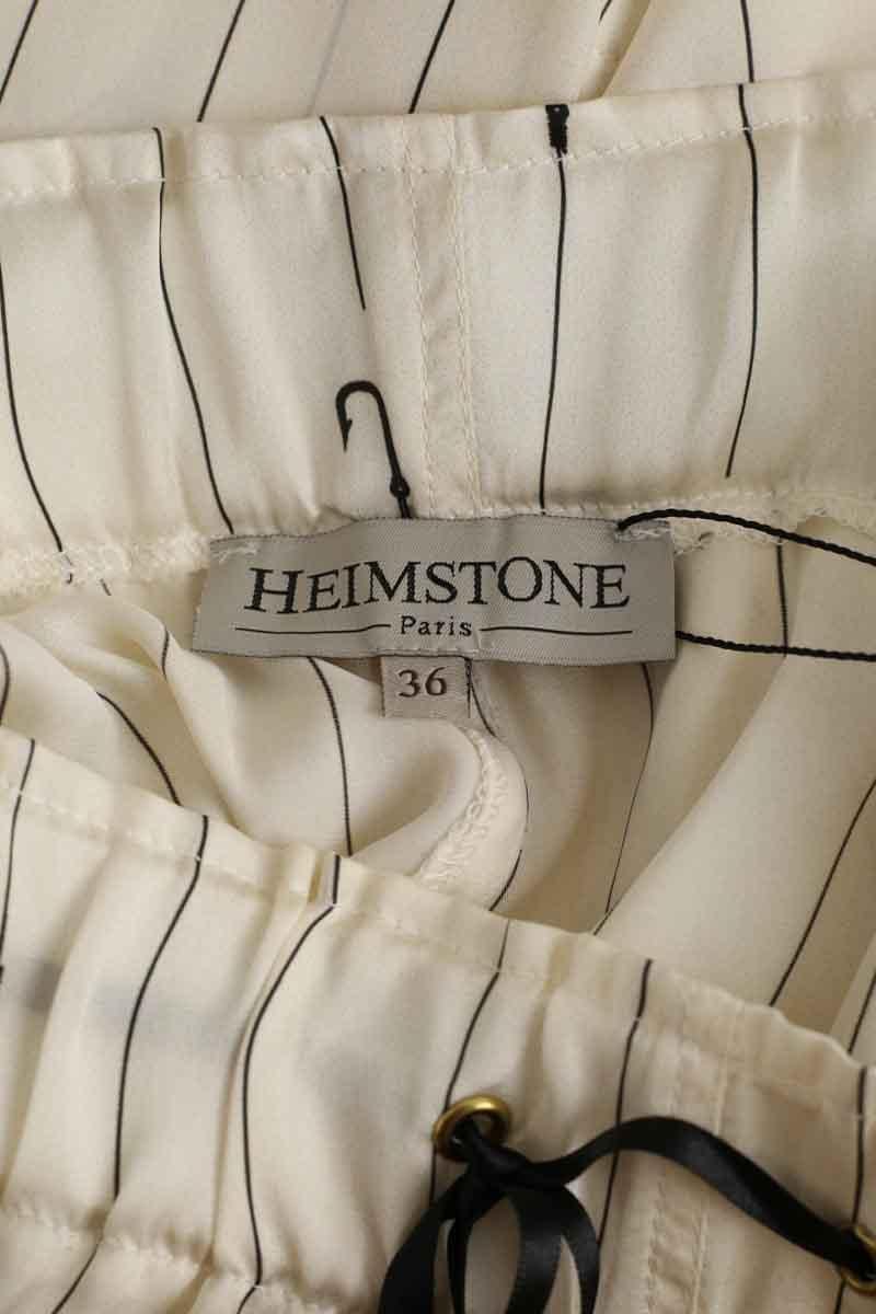 Carrot trousers HEIMSTONE - Seconde Main White