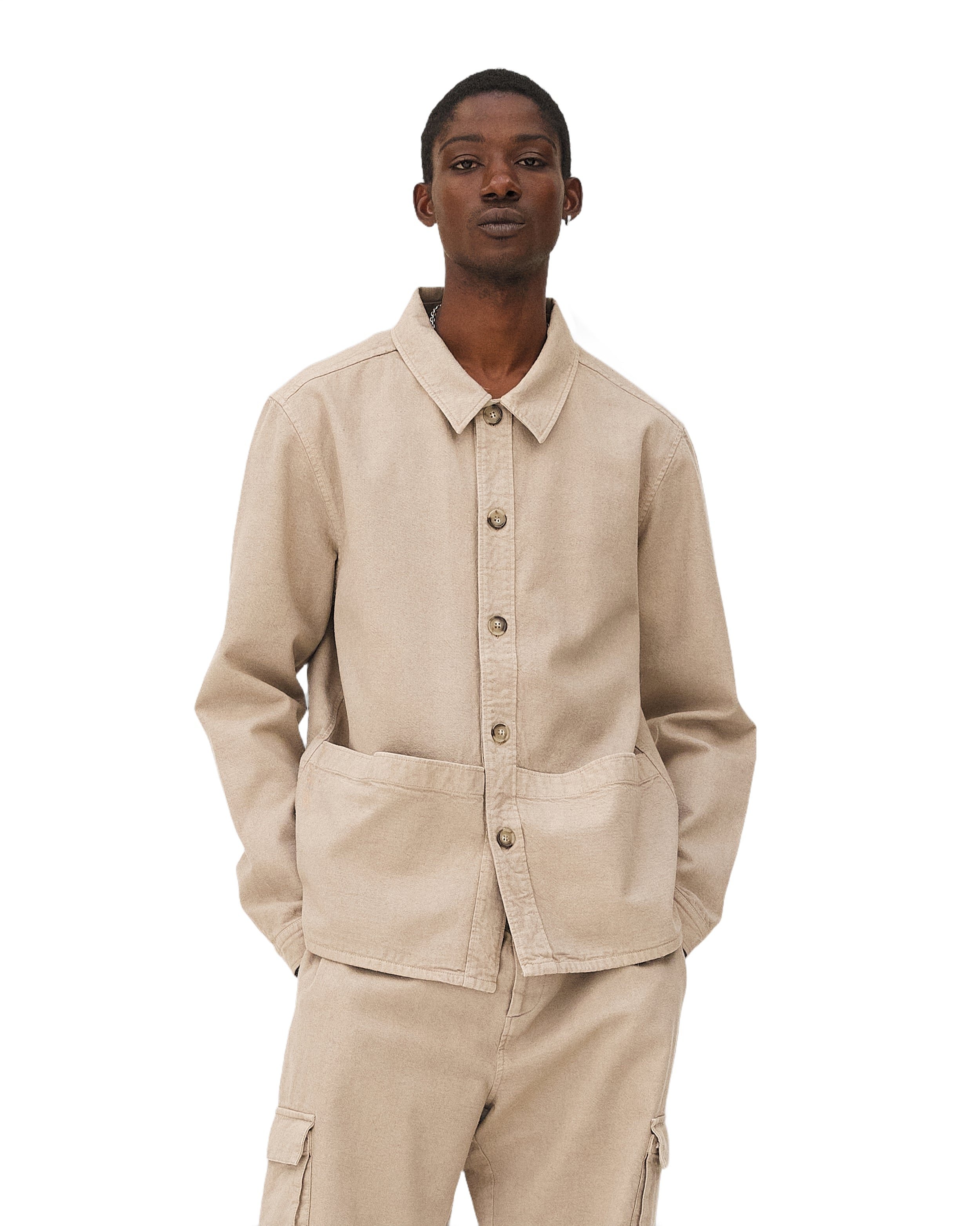 Painter's overshirt Noyoco Beige