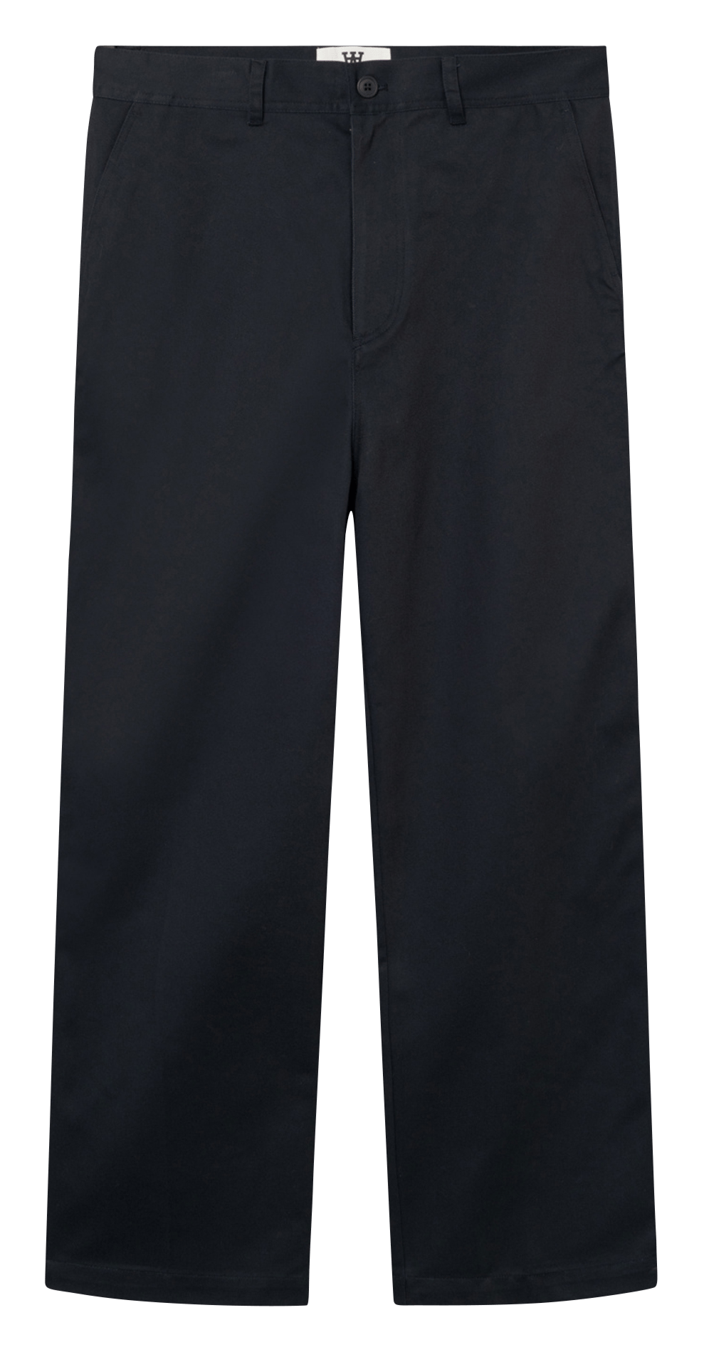 Pantalon droit en coton mélangé WOOD WOOD Bleu