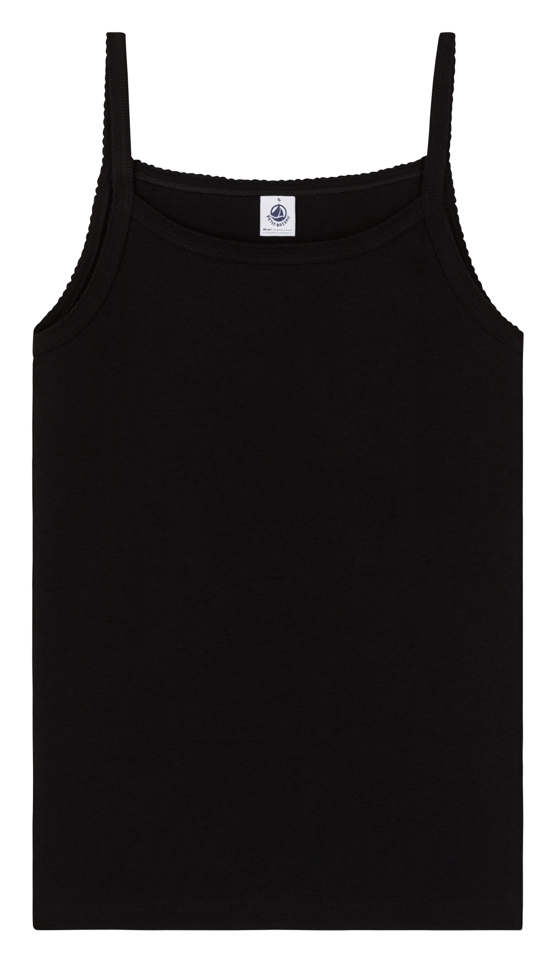 Débardeur en coton PETIT BATEAU Noir