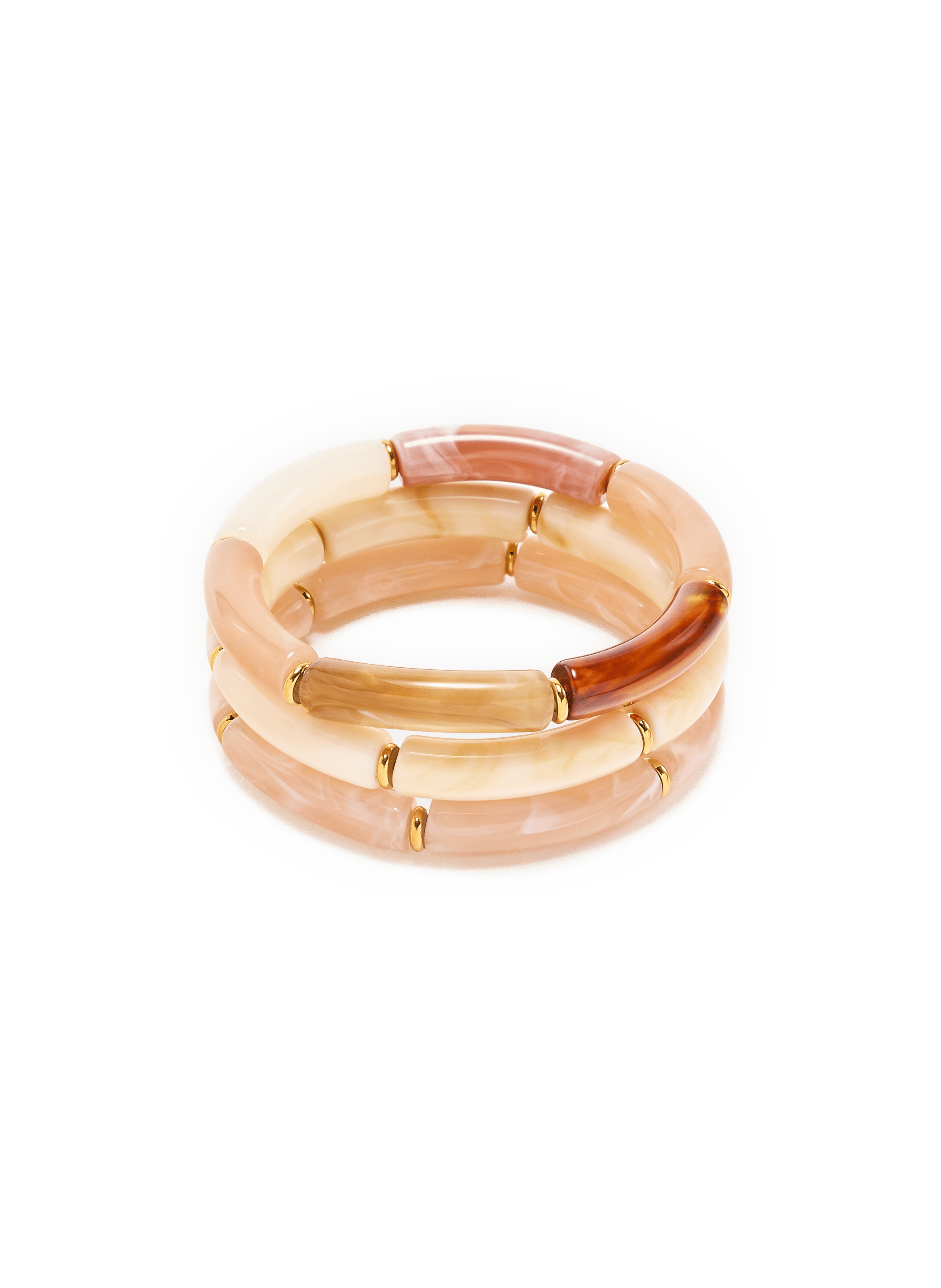 Set of resin bracelets AU PRINTEMPS PARIS