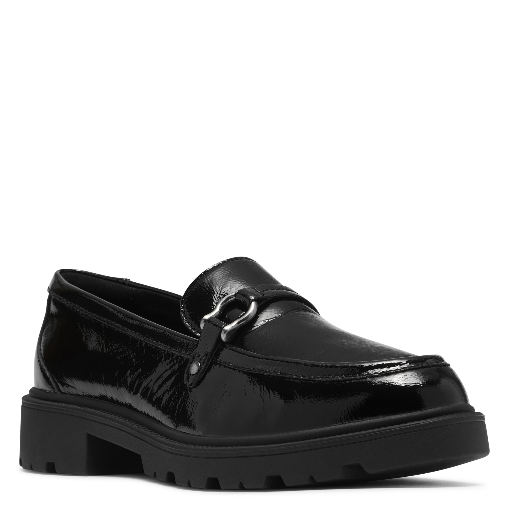 Lakleren mocassins CLARKS Zwart
