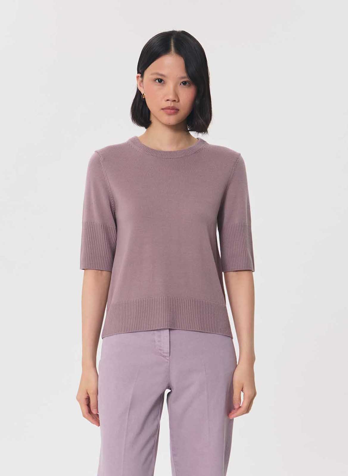 Pull droit col rond TARA JARMON