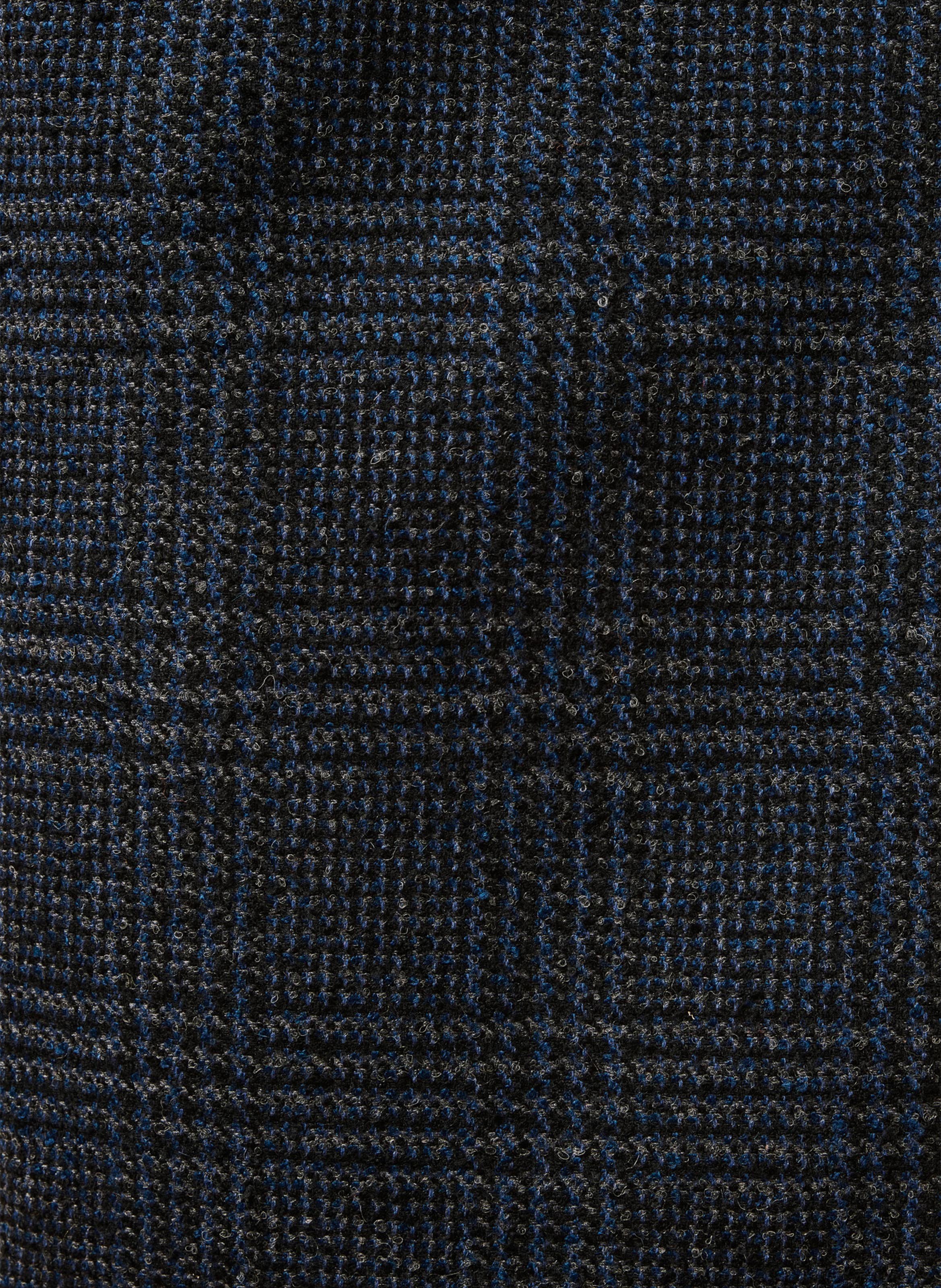 Manteau droit col tailleur LA FEE MARABOUTEE Bleu