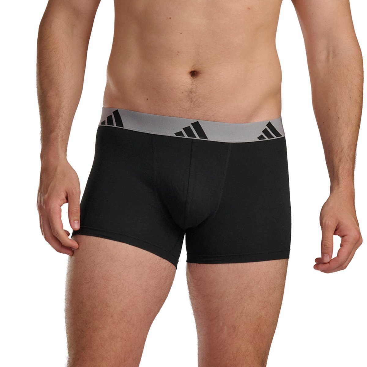 Active flex cotton boxer shorts, pack of 3 | Black ADIDAS UNDERWEAR Men